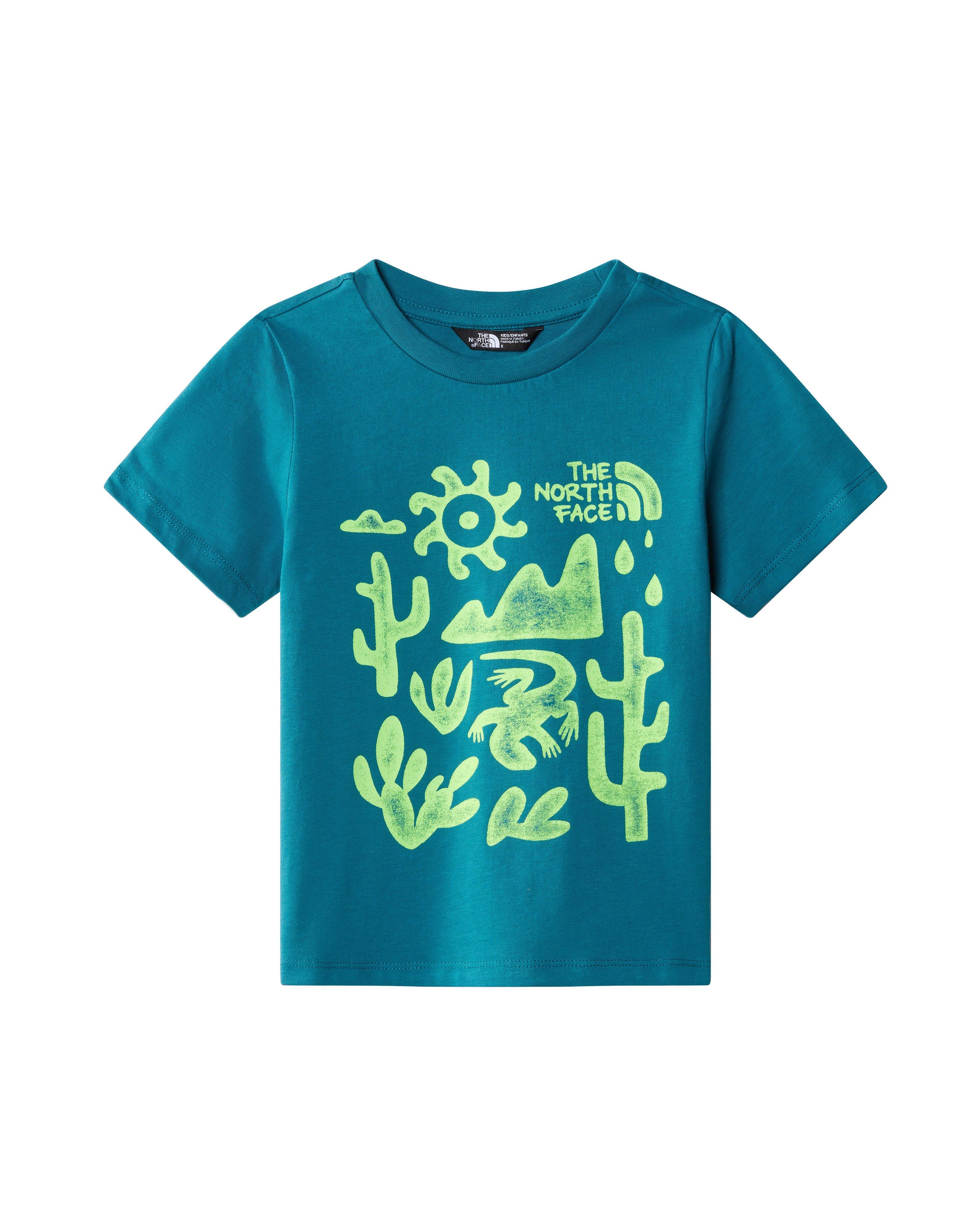 The North Face Kids Outdoor Graphic T-shirt -  Blue