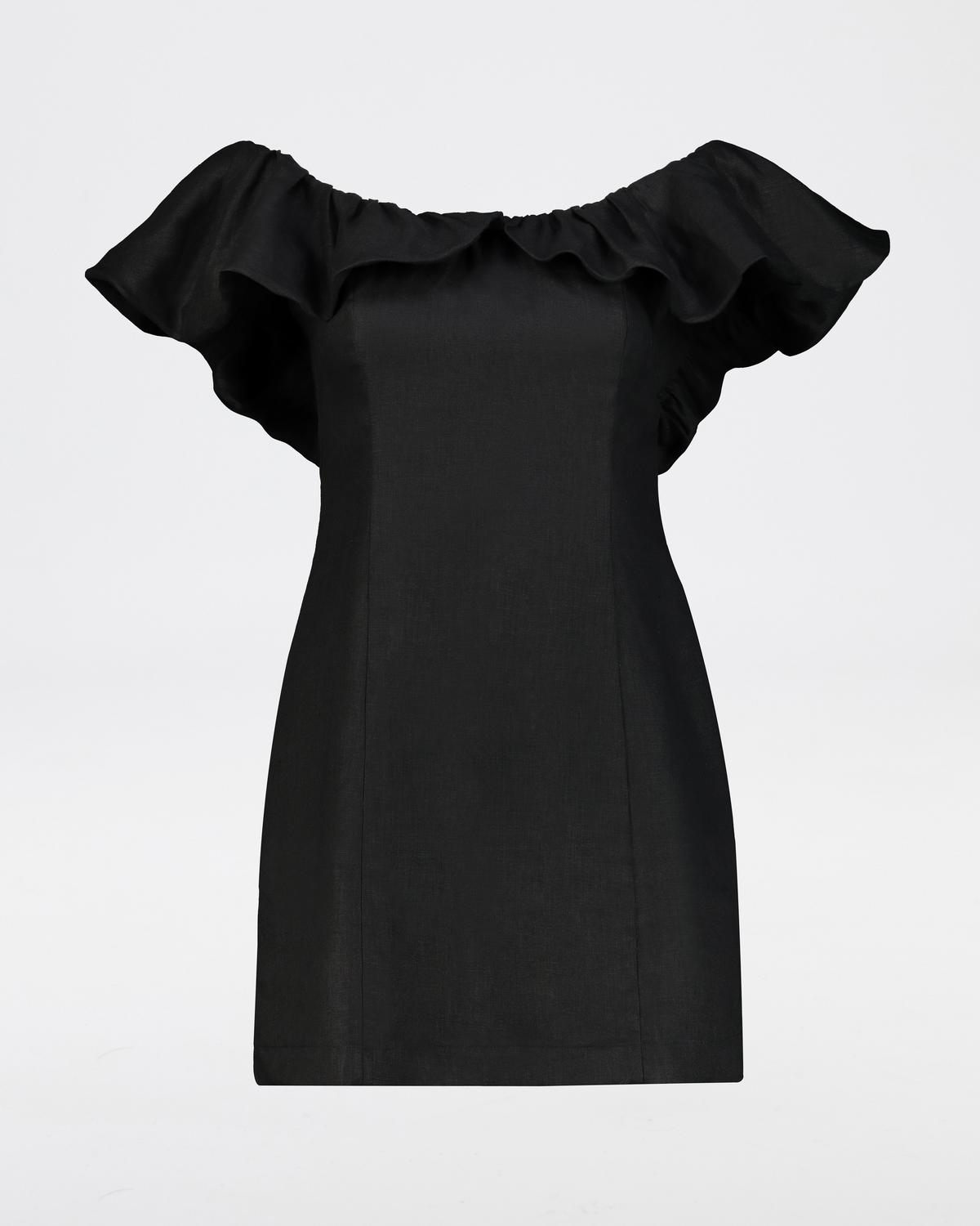 Poetry Margot short dress -  Black