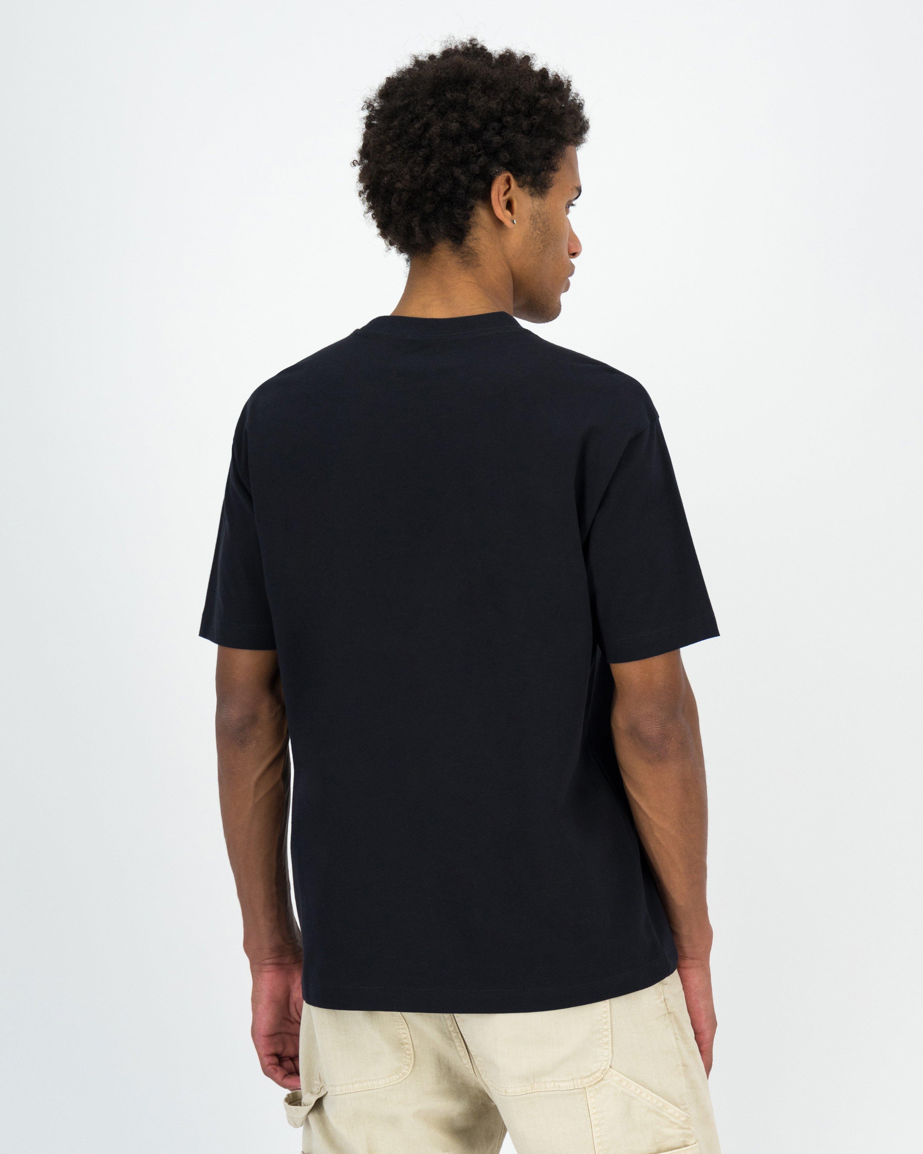 Men’s Dillion Oversized Fit T-Shirt -  Black