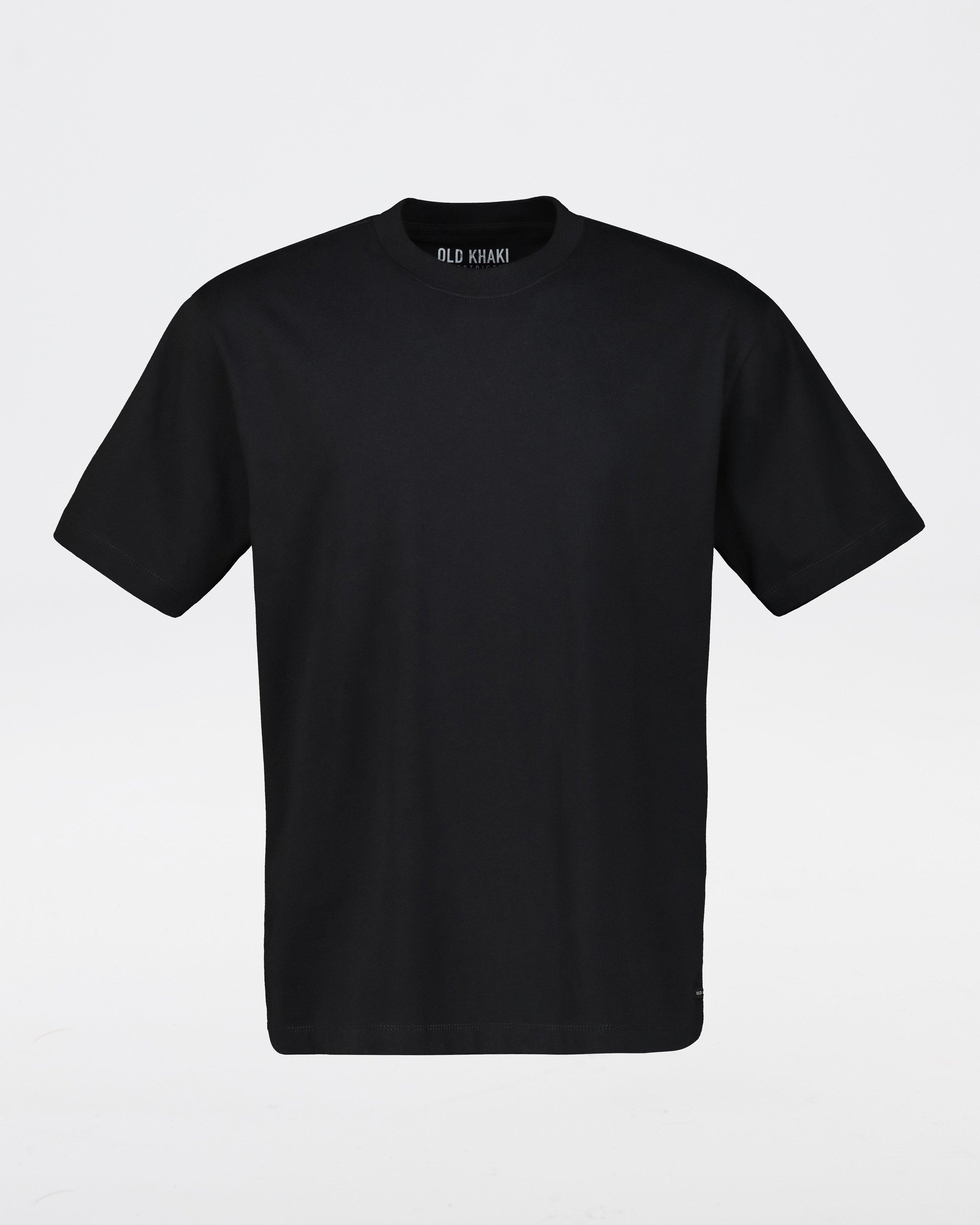 Men’s Dillion Oversized Fit T-Shirt -  Black