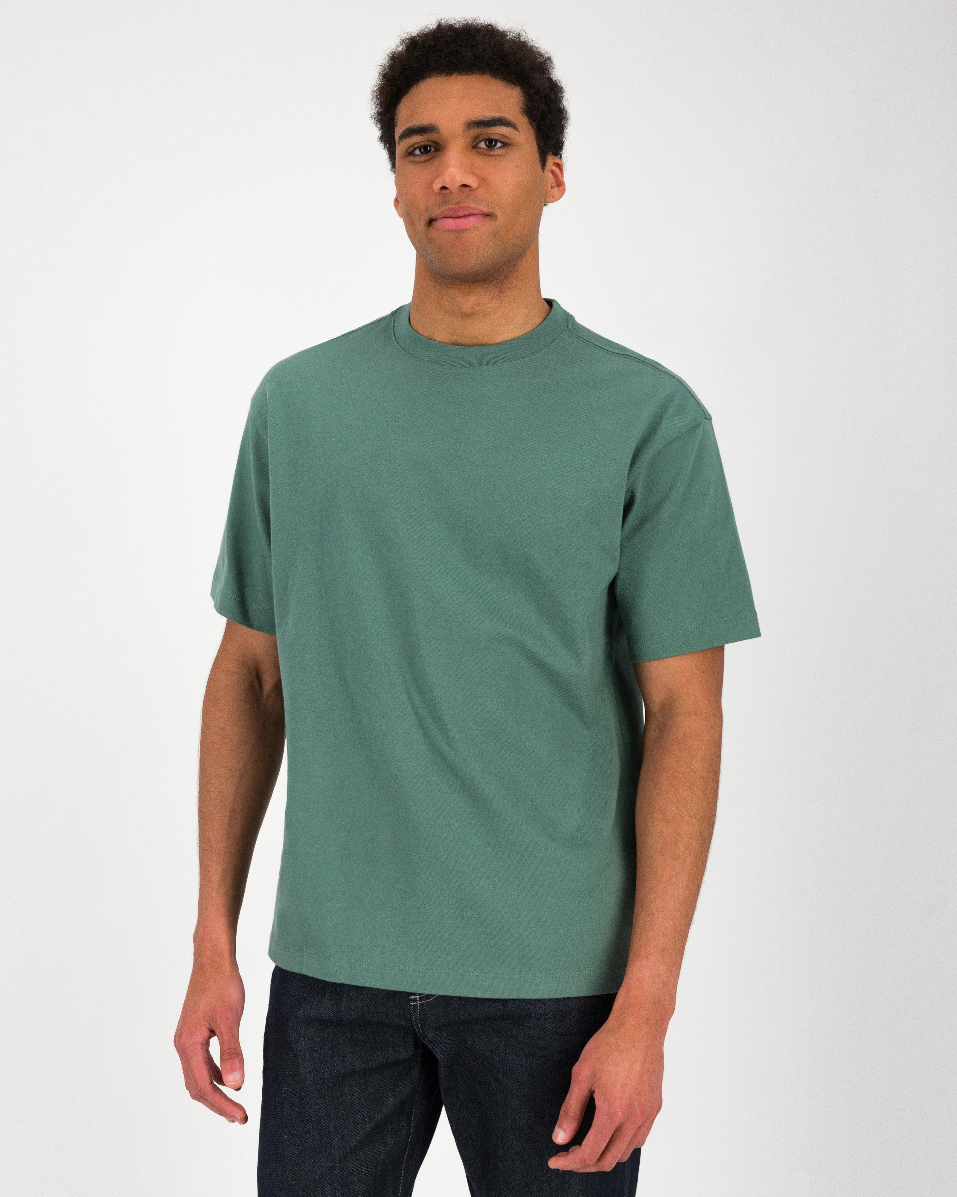 Men’s Dillion Oversized Fit T-Shirt -  Sage