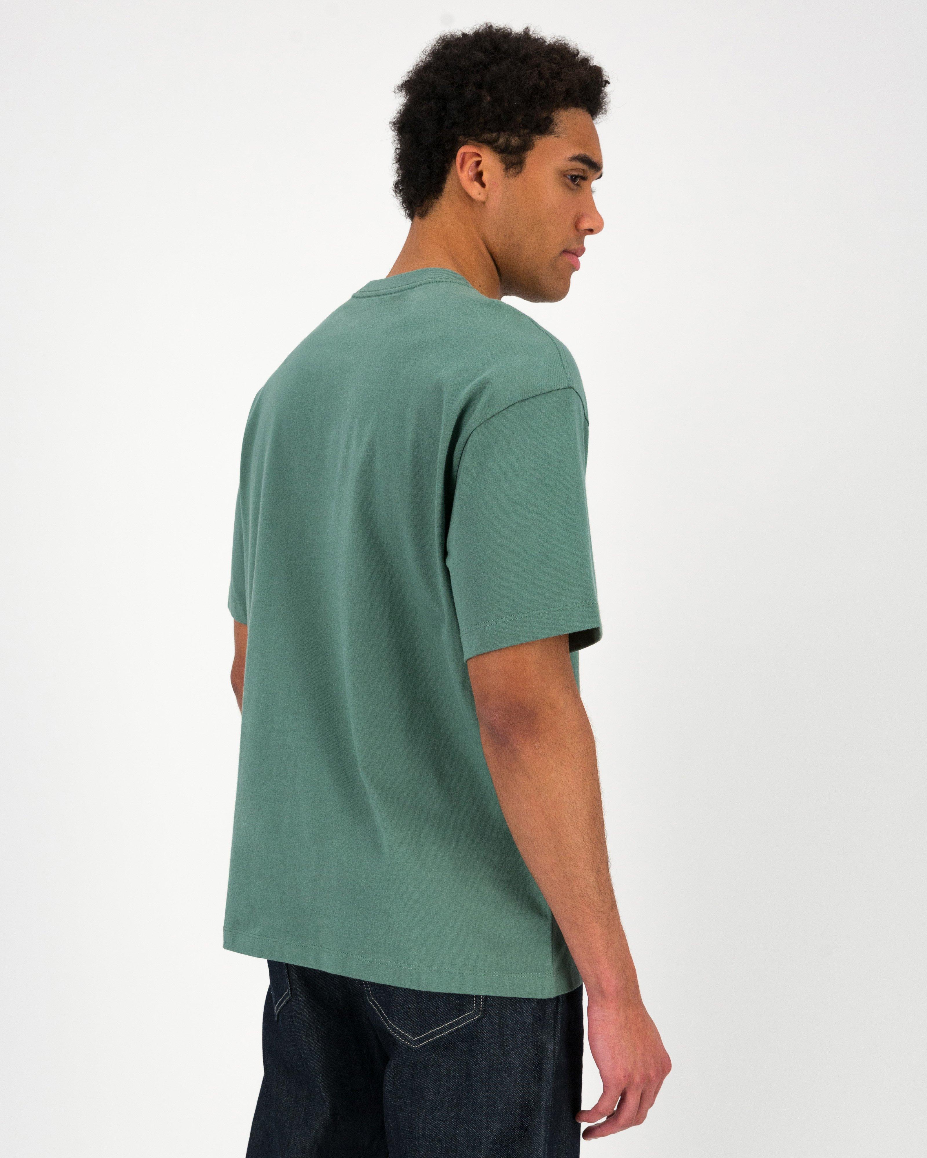 Men’s Dillion Oversized Fit T-Shirt -  Sage