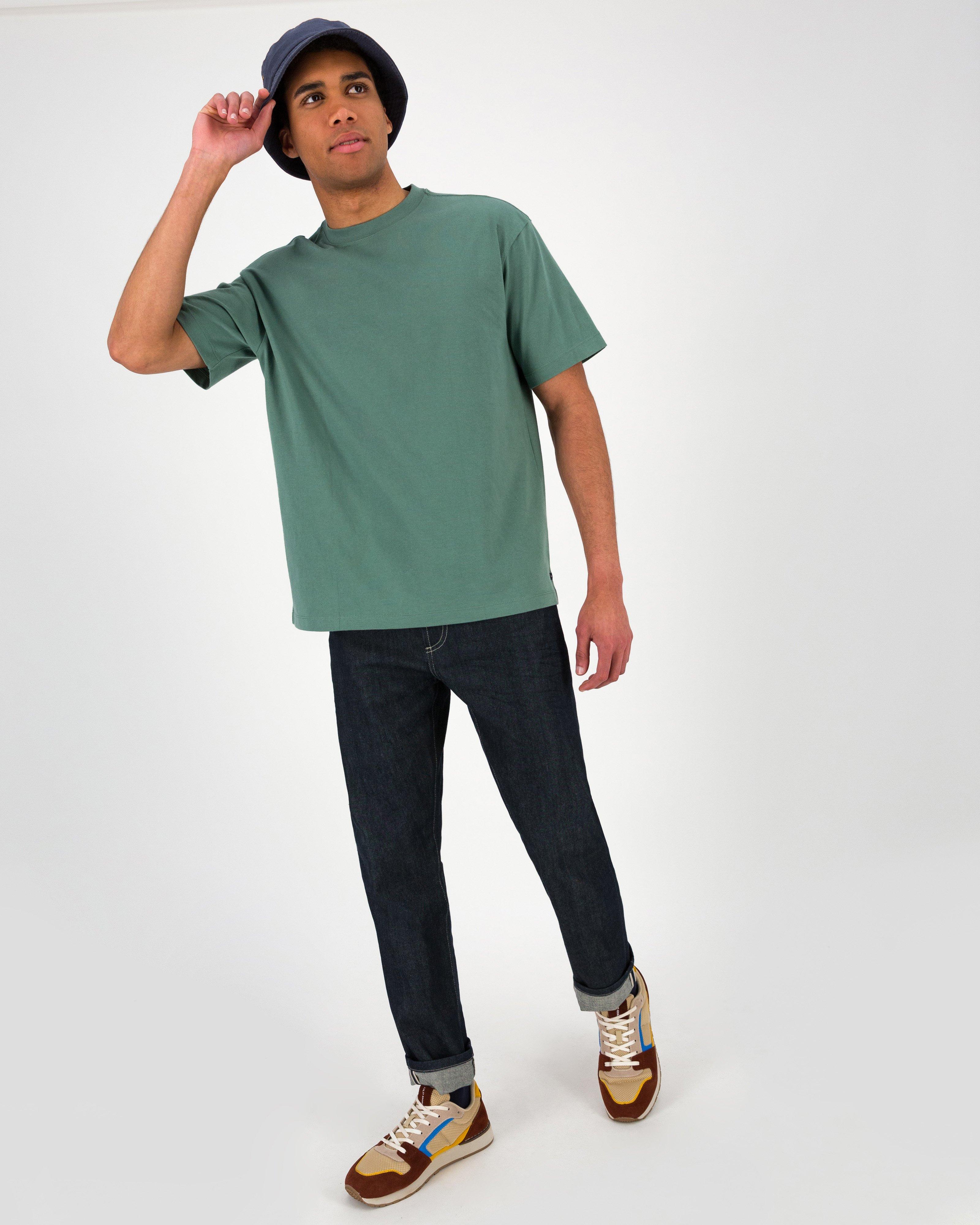 Men’s Dillion Oversized Fit T-Shirt -  Sage