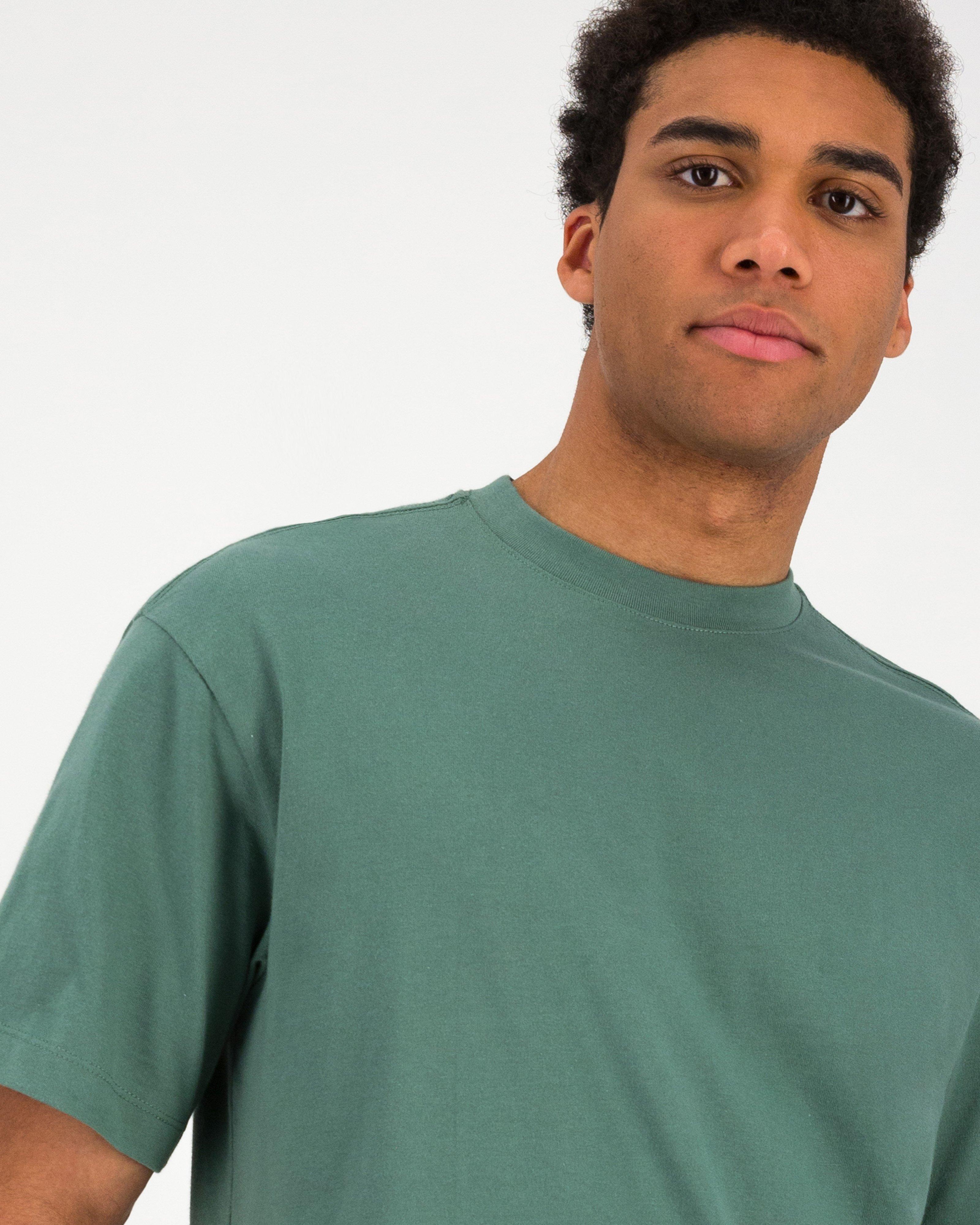 Men’s Dillion Oversized Fit T-Shirt -  Sage