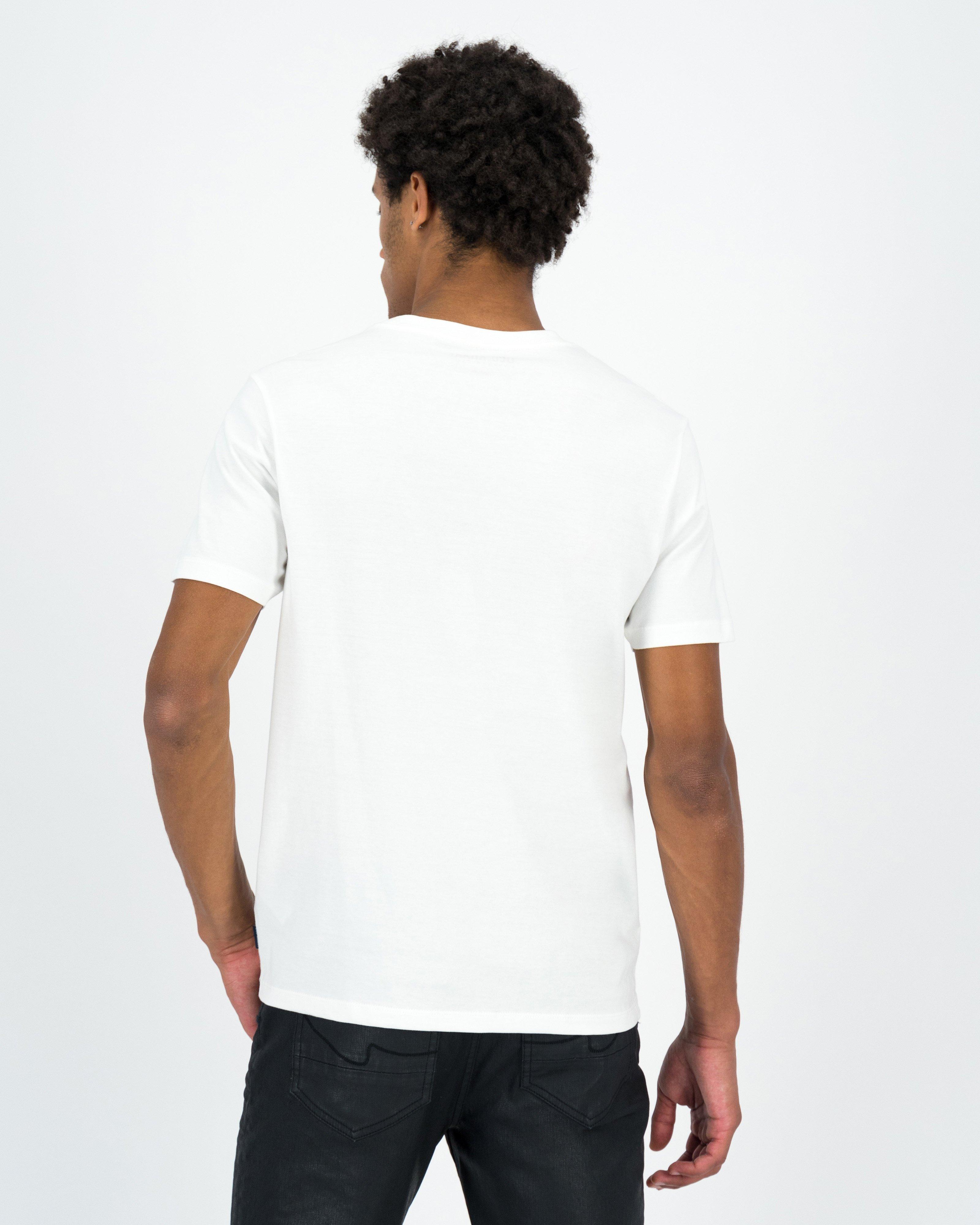 Men’s Stembiso Standard Fit Hero T-Shirt -  White