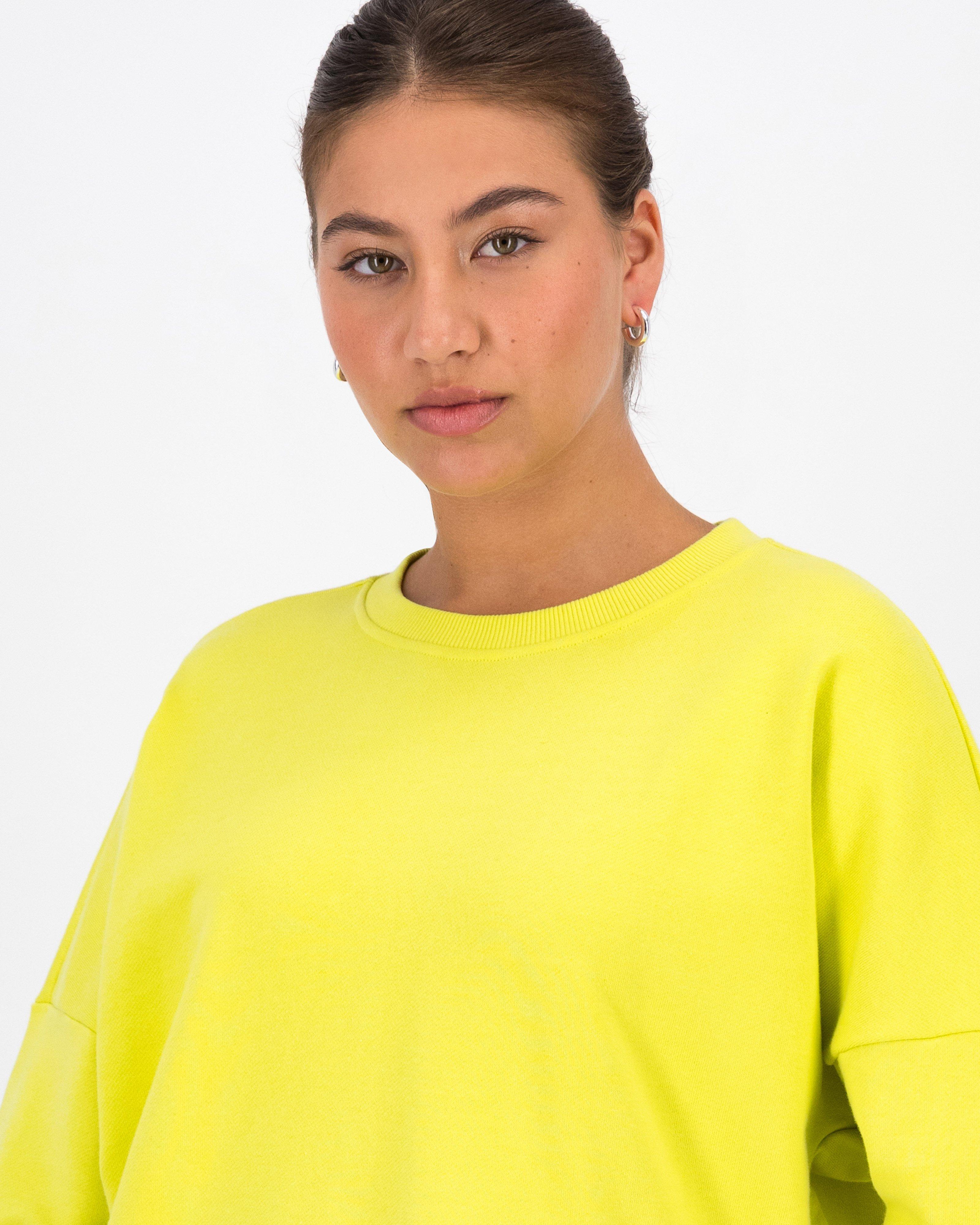 Bentlee Sweat Top -  Lime