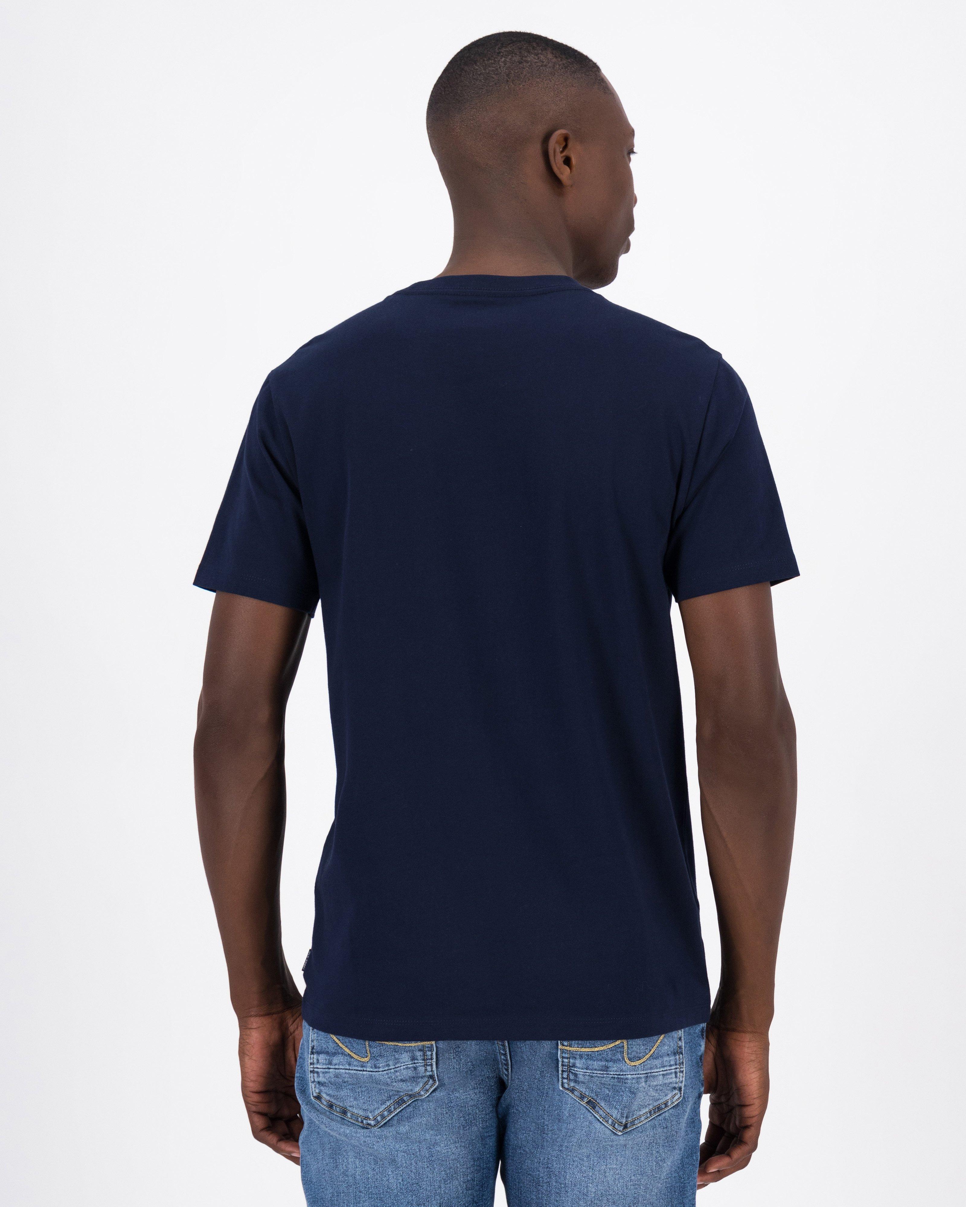 Old Khaki Men’s Davey Cotton T-shirt -  Navy