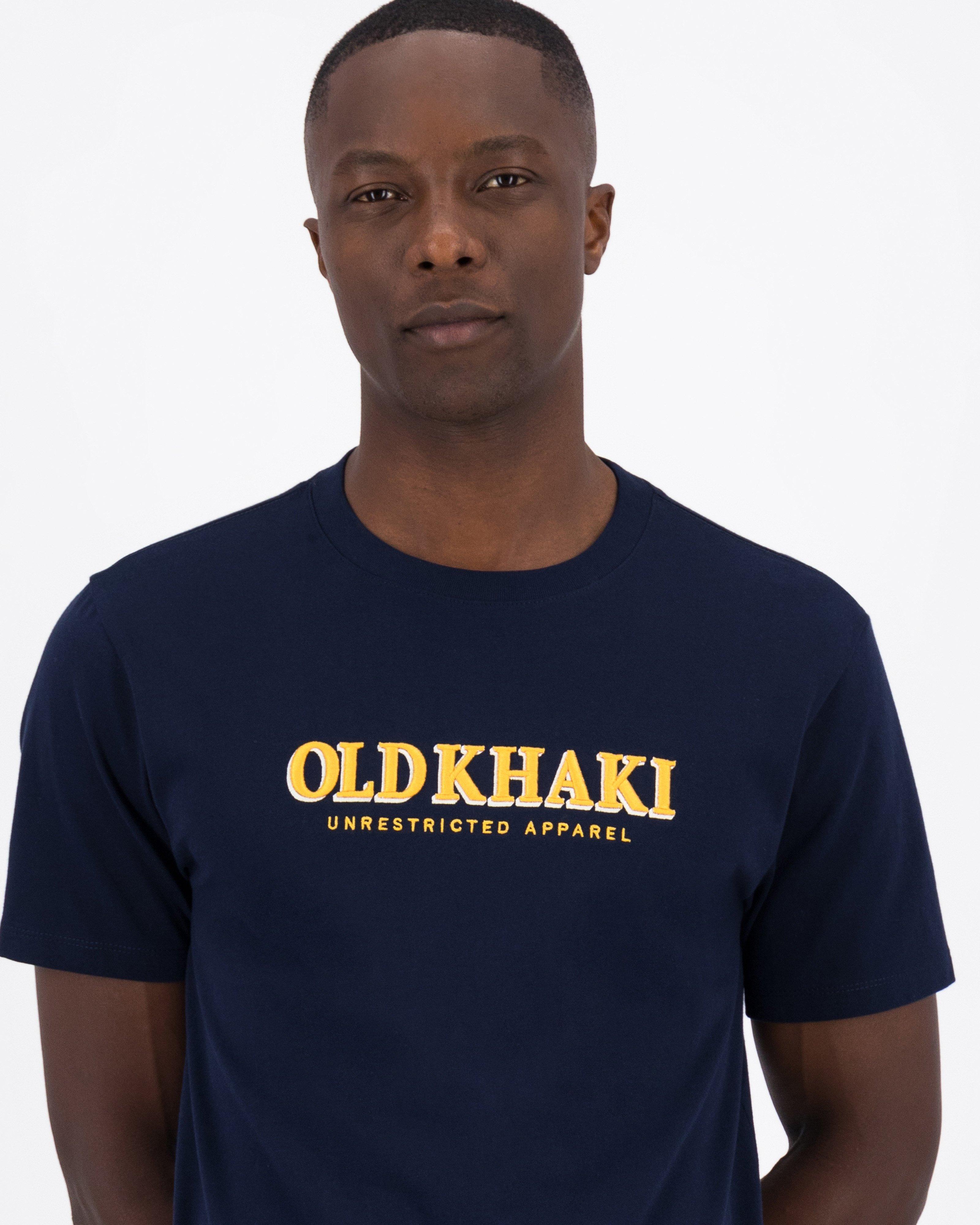 Old Khaki Men’s Davey Cotton T-shirt -  Navy