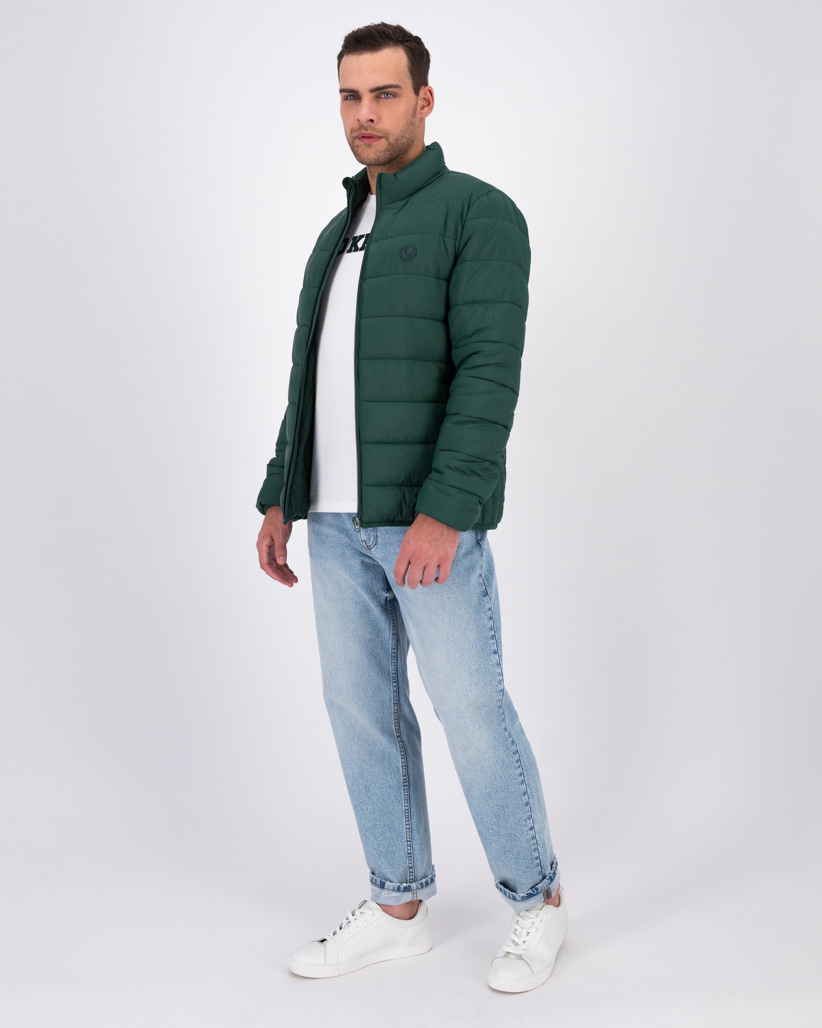 Men’s Kent Puffer Jacket  -  Dark Green