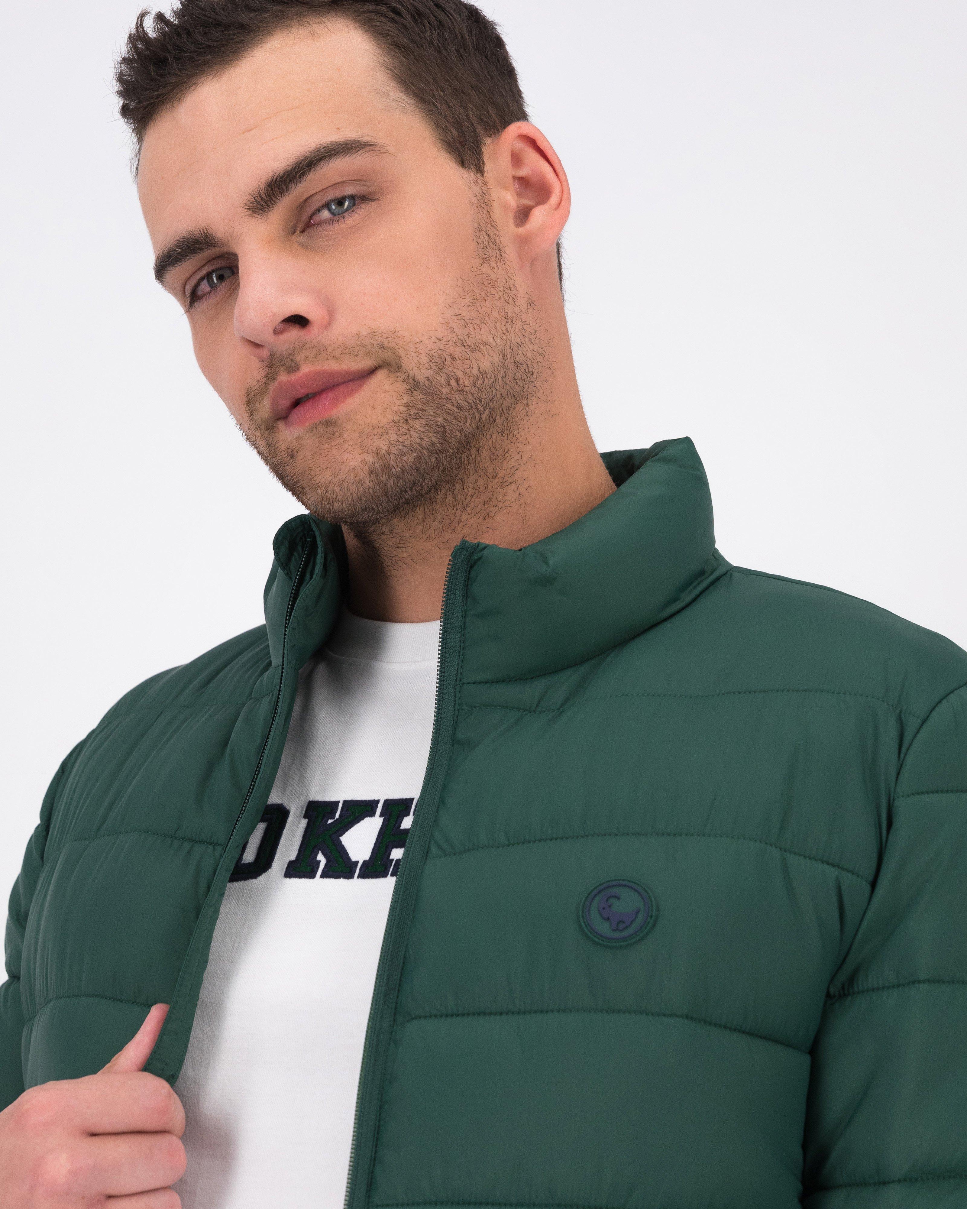 Men’s Kent Puffer Jacket  -  Dark Green