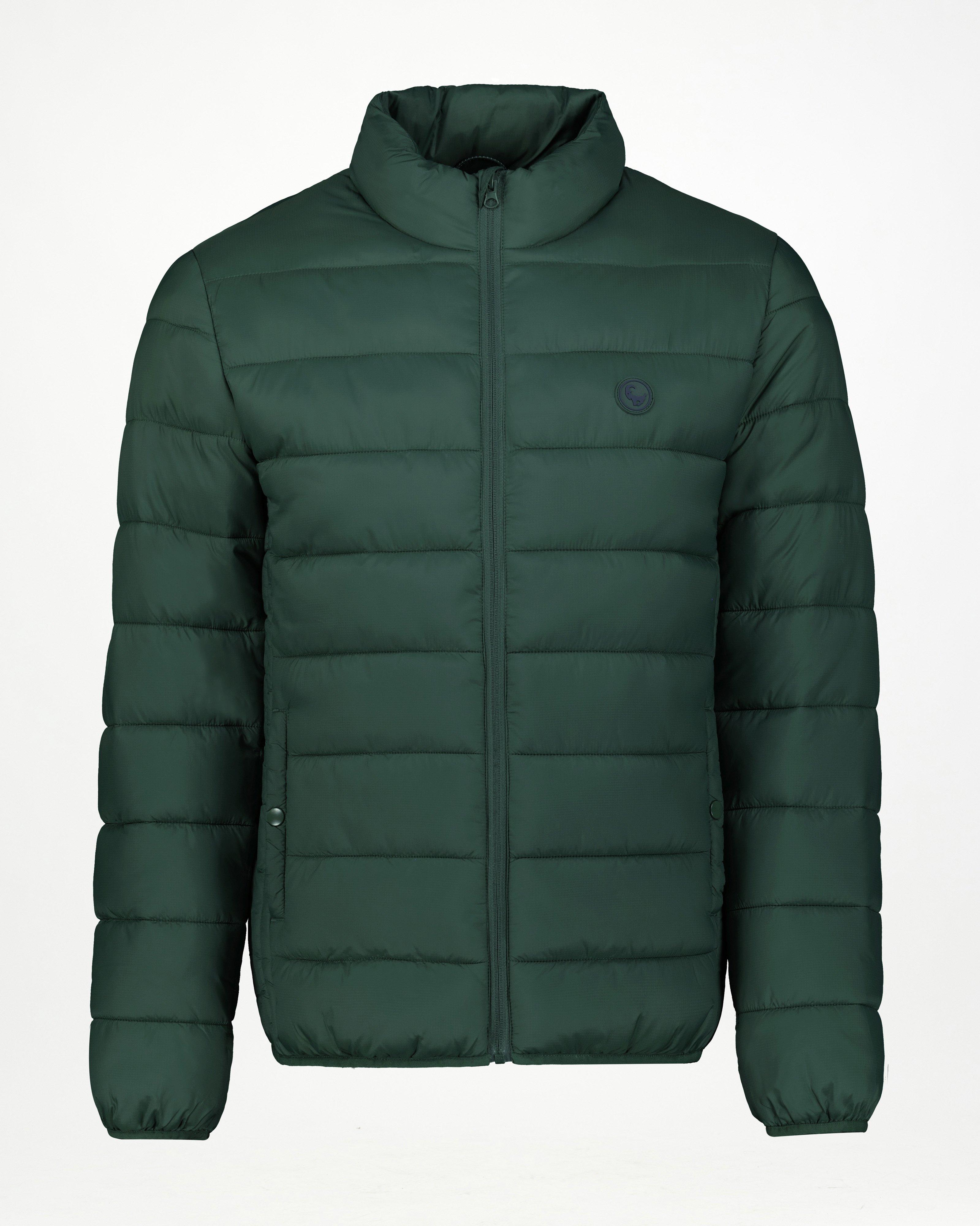 Men’s Kent Puffer Jacket -  Dark Green