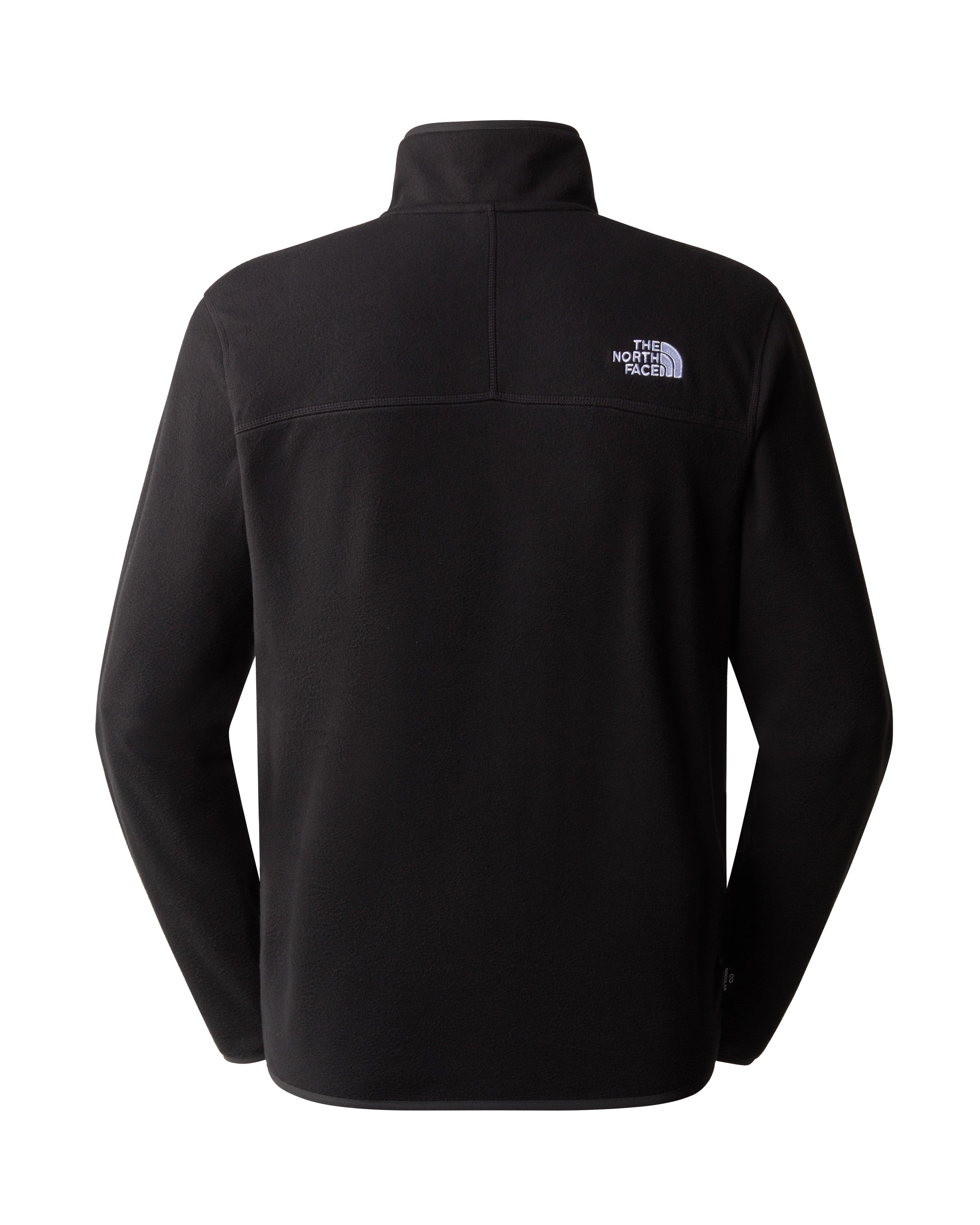 The North Face Men’s 100 Glacier 1/4Zip Fleece Top  -  Black