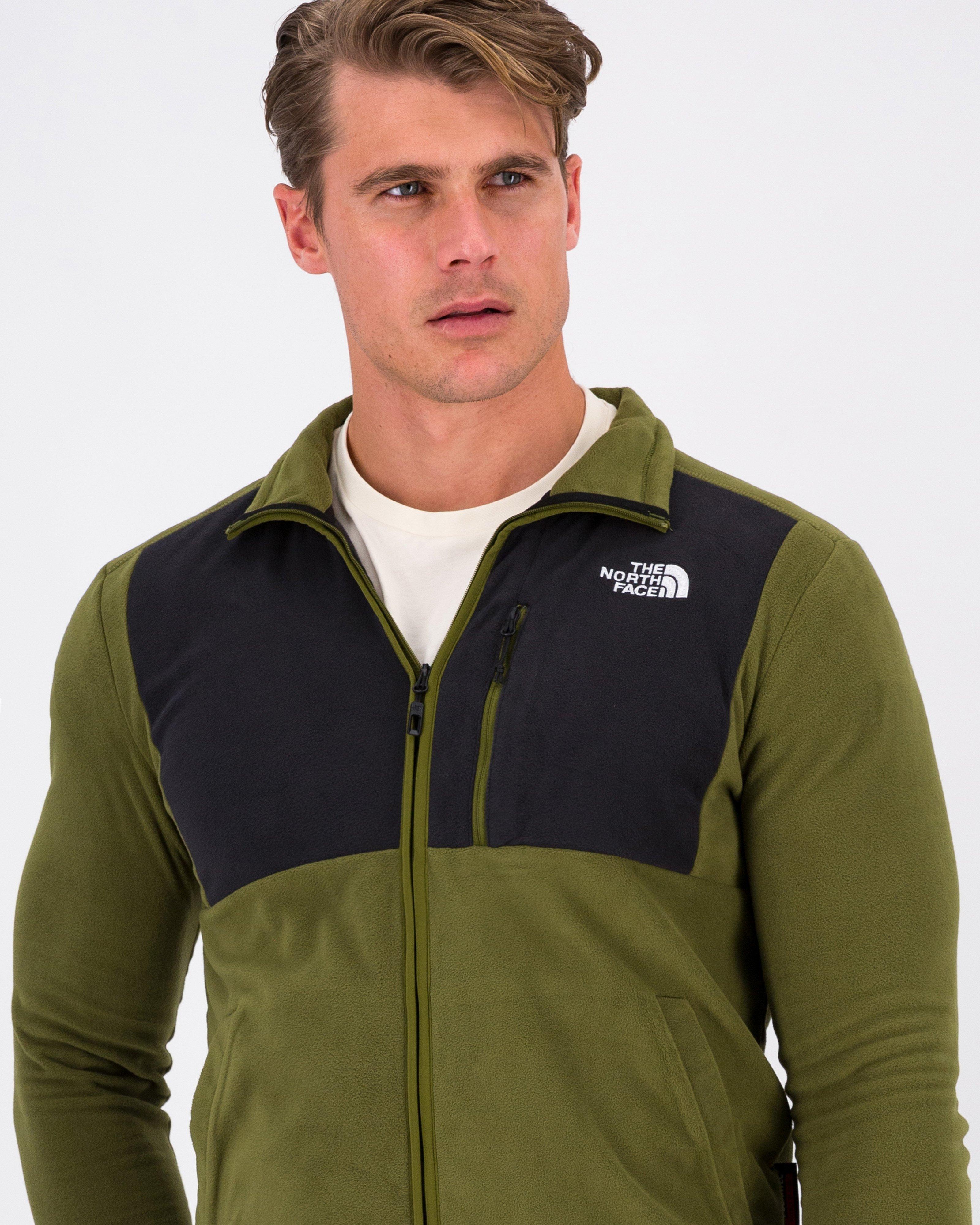 The North Face Men’s Homesafe Full-zip Fleece Hoodie -  Dark Green/Dark Olive