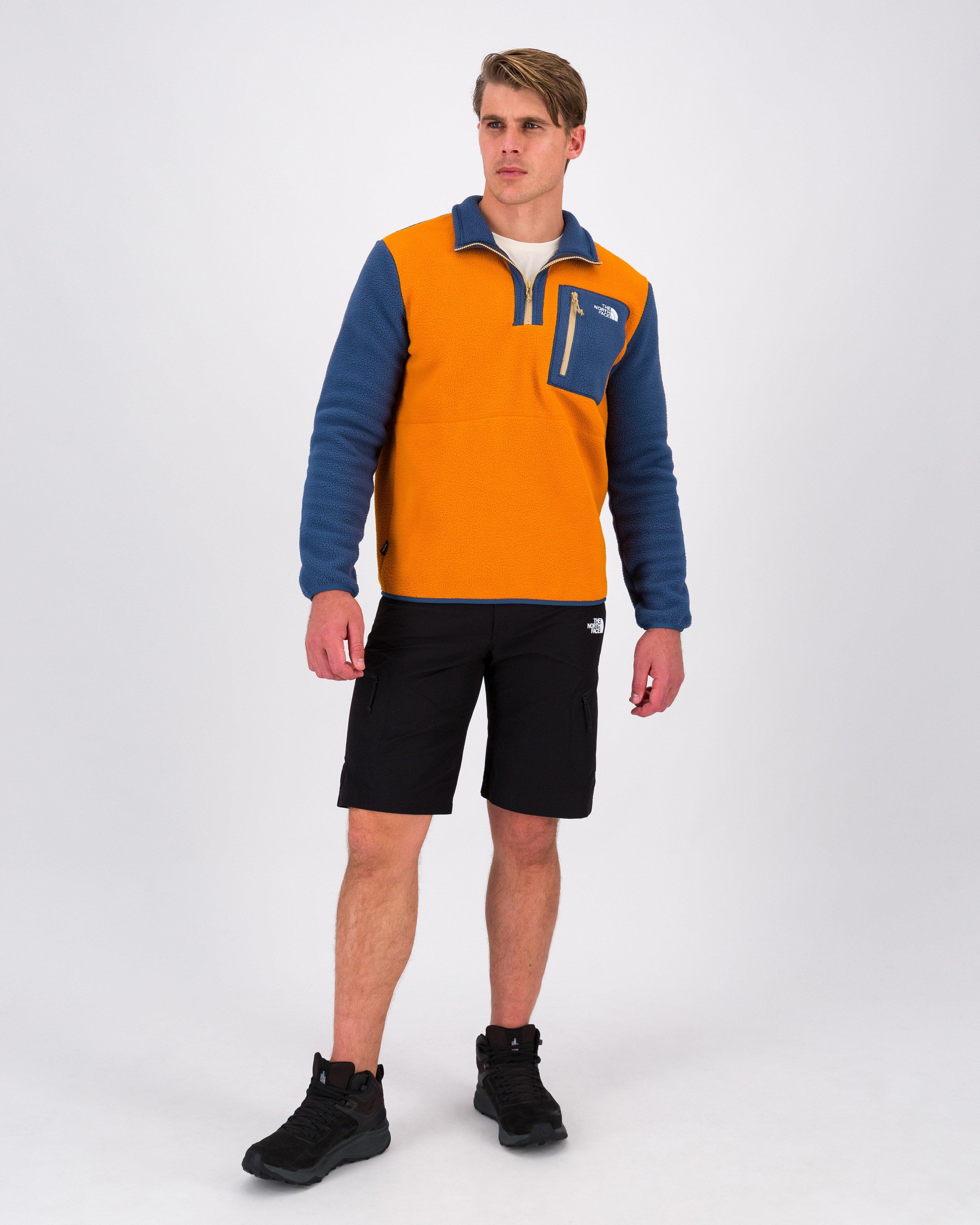 The North Face Men’s Yumiori 1/4 Zip Fleece Jacket -  Blue