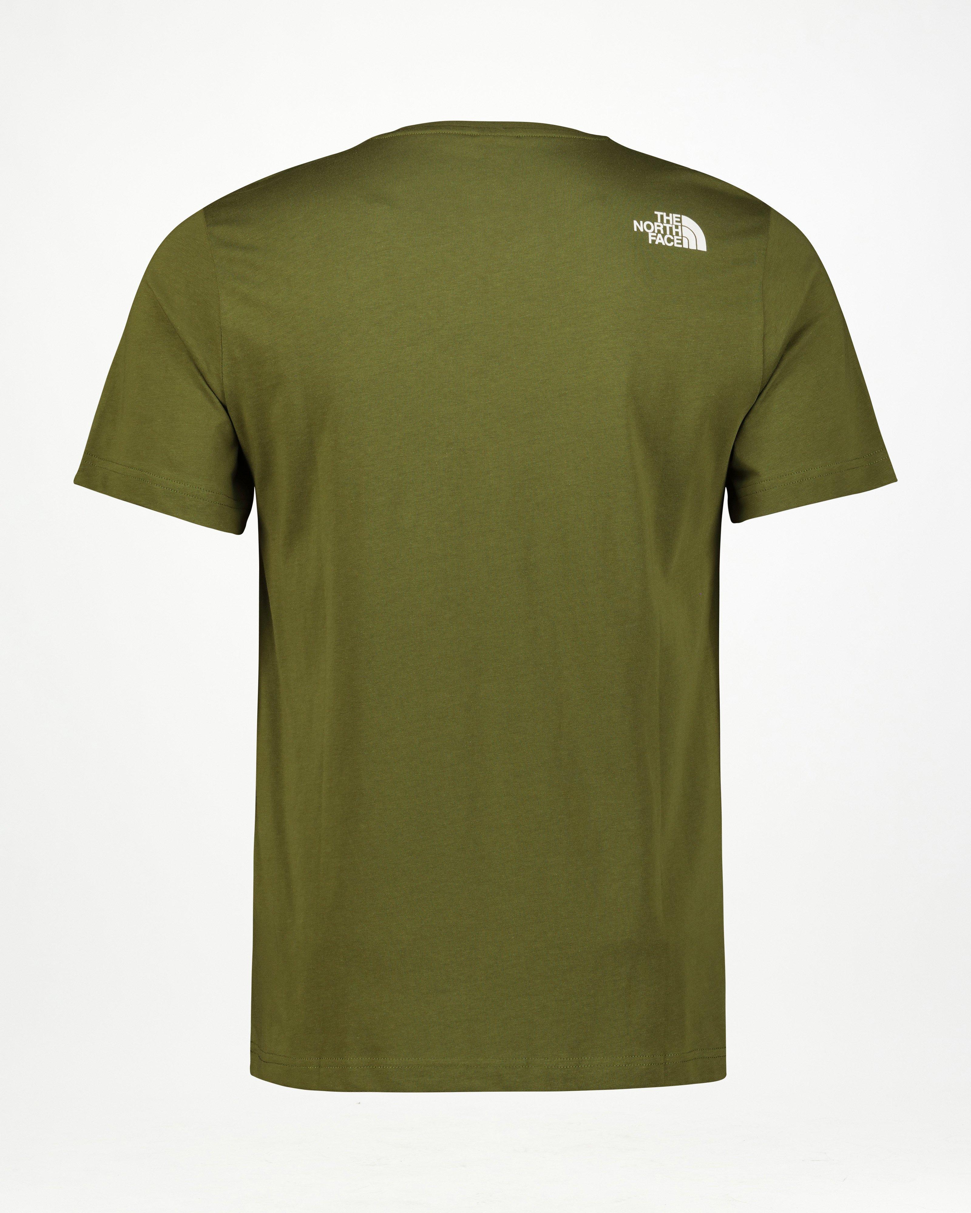 The North Face Men’s Berkeley California Pocket T-shirt -  Dark Green/Dark Olive