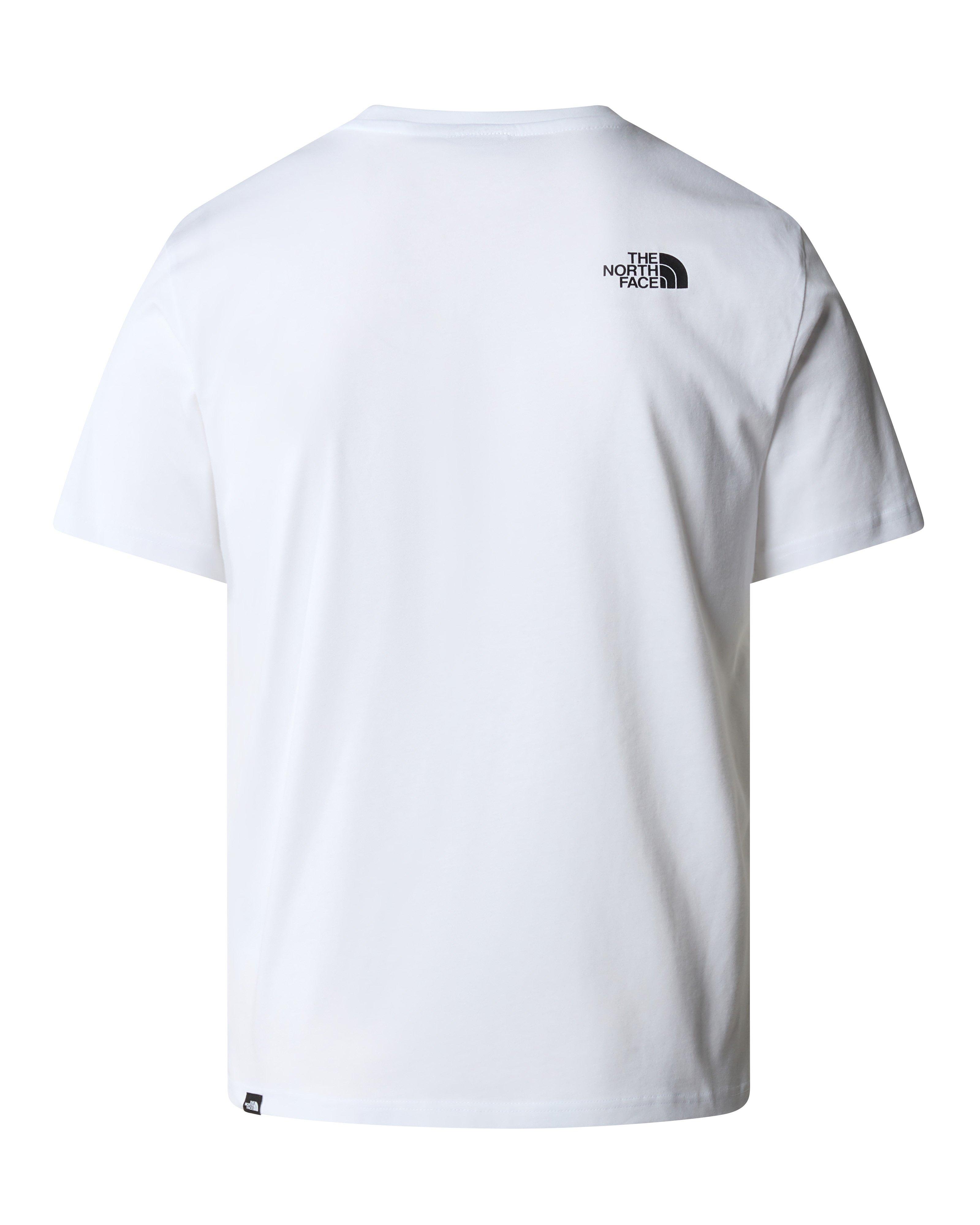 The North Face Men’s Biner 1 Graphic T-Shirt. -  White