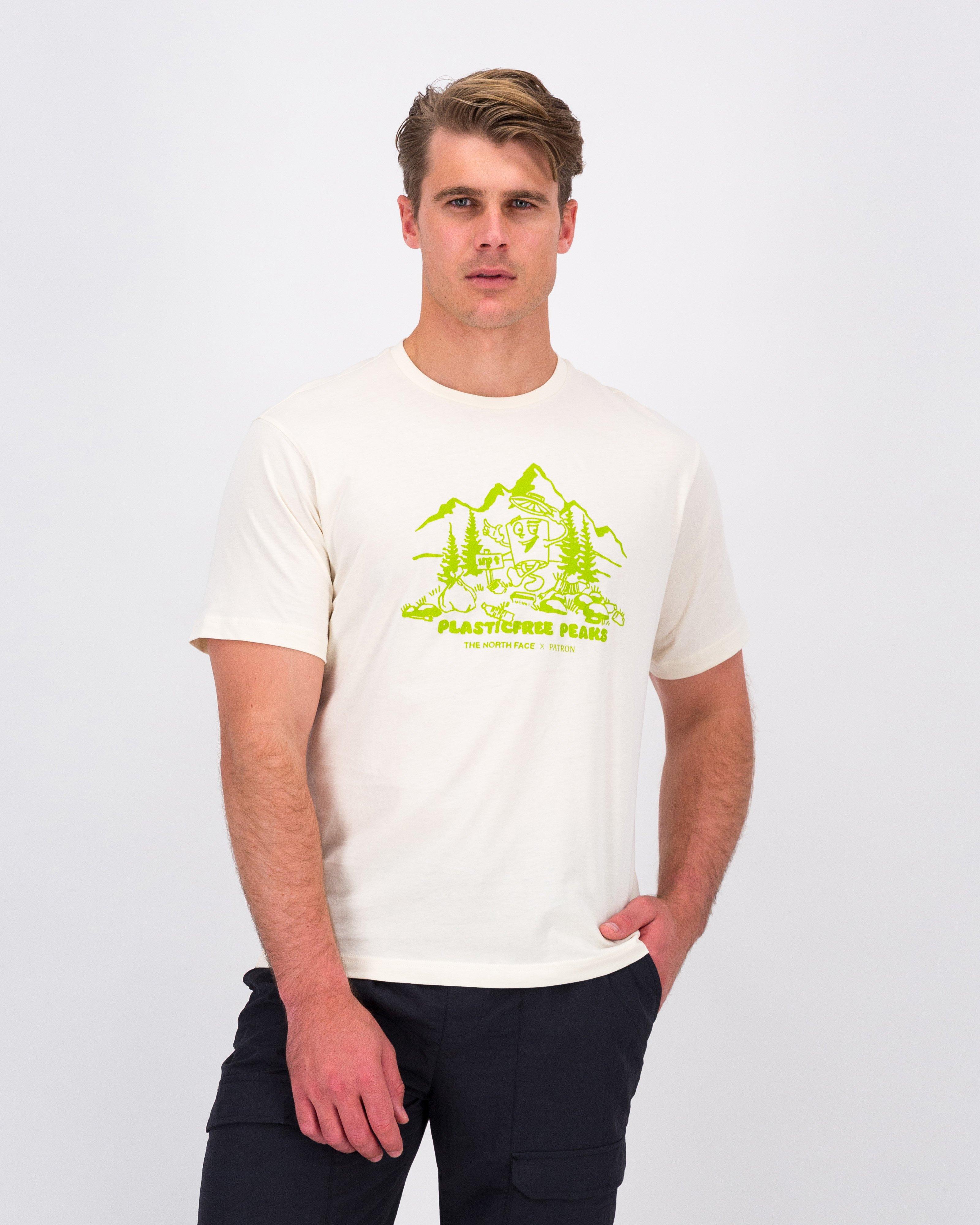 The North Face Men’s Nature Short Sleeve T-shirt -  Milk