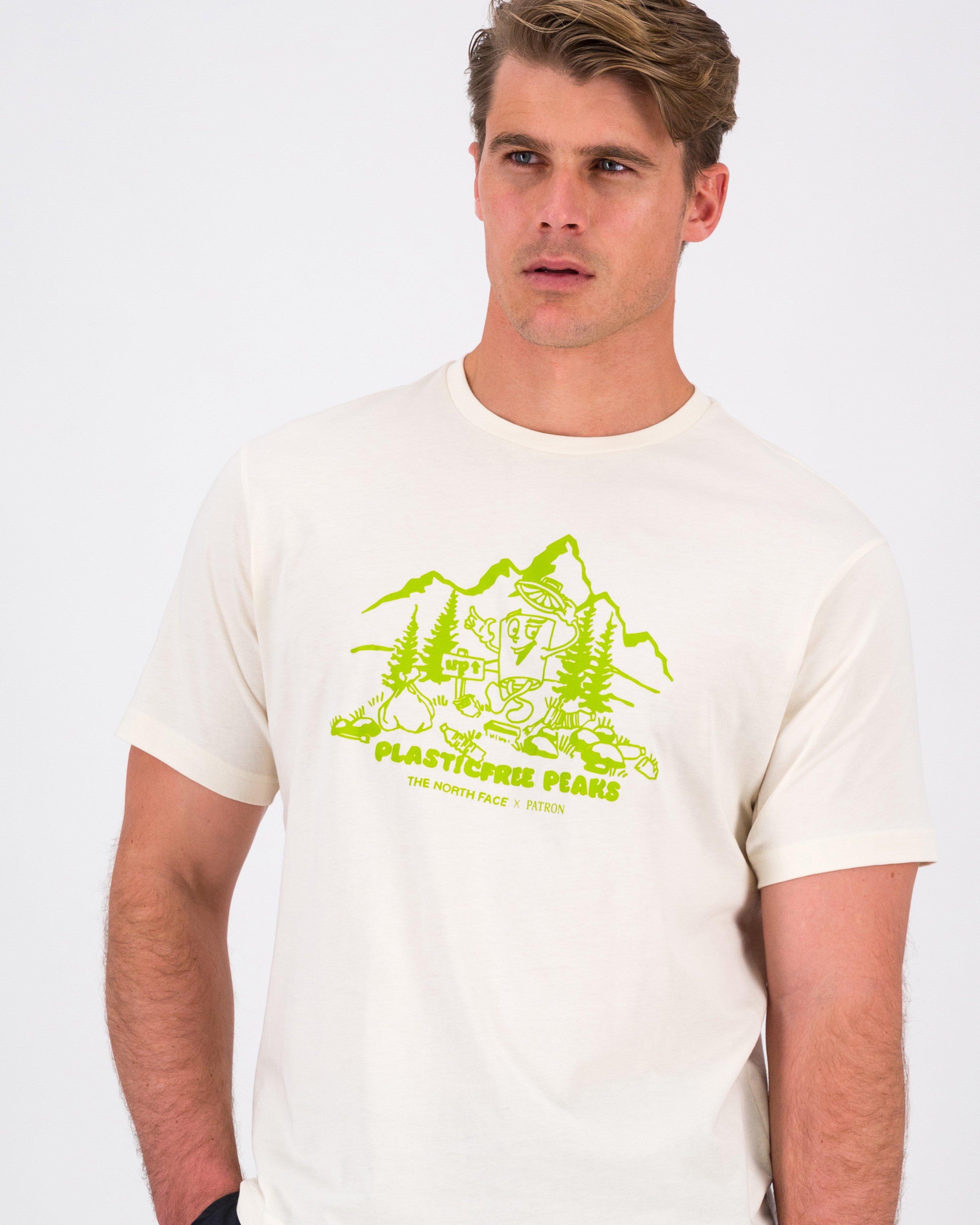 The North Face Men’s Nature Short Sleeve T-shirt -  Milk