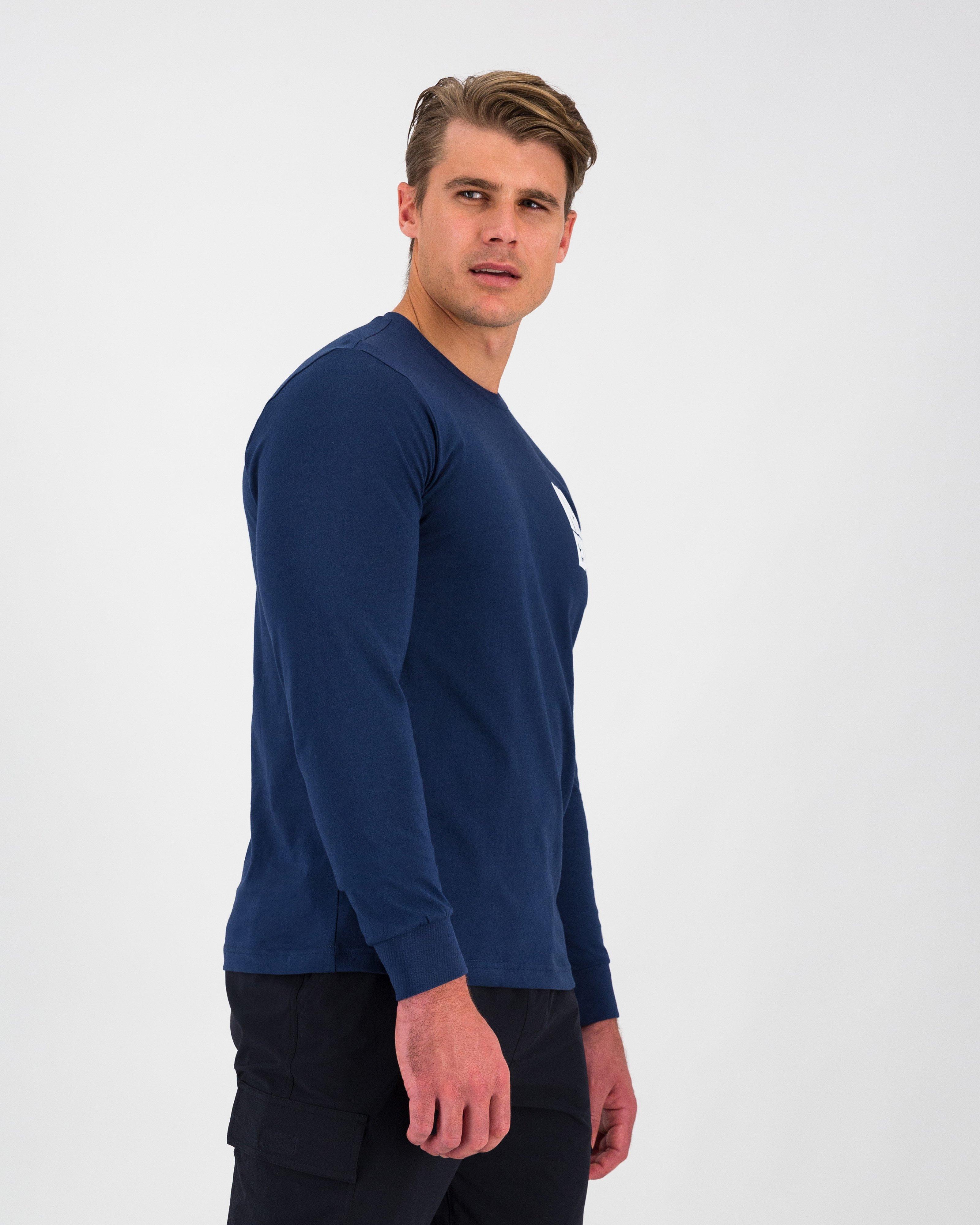 The North Face Men’s Mountain Play Long Sleeve T-shirt -  Navy