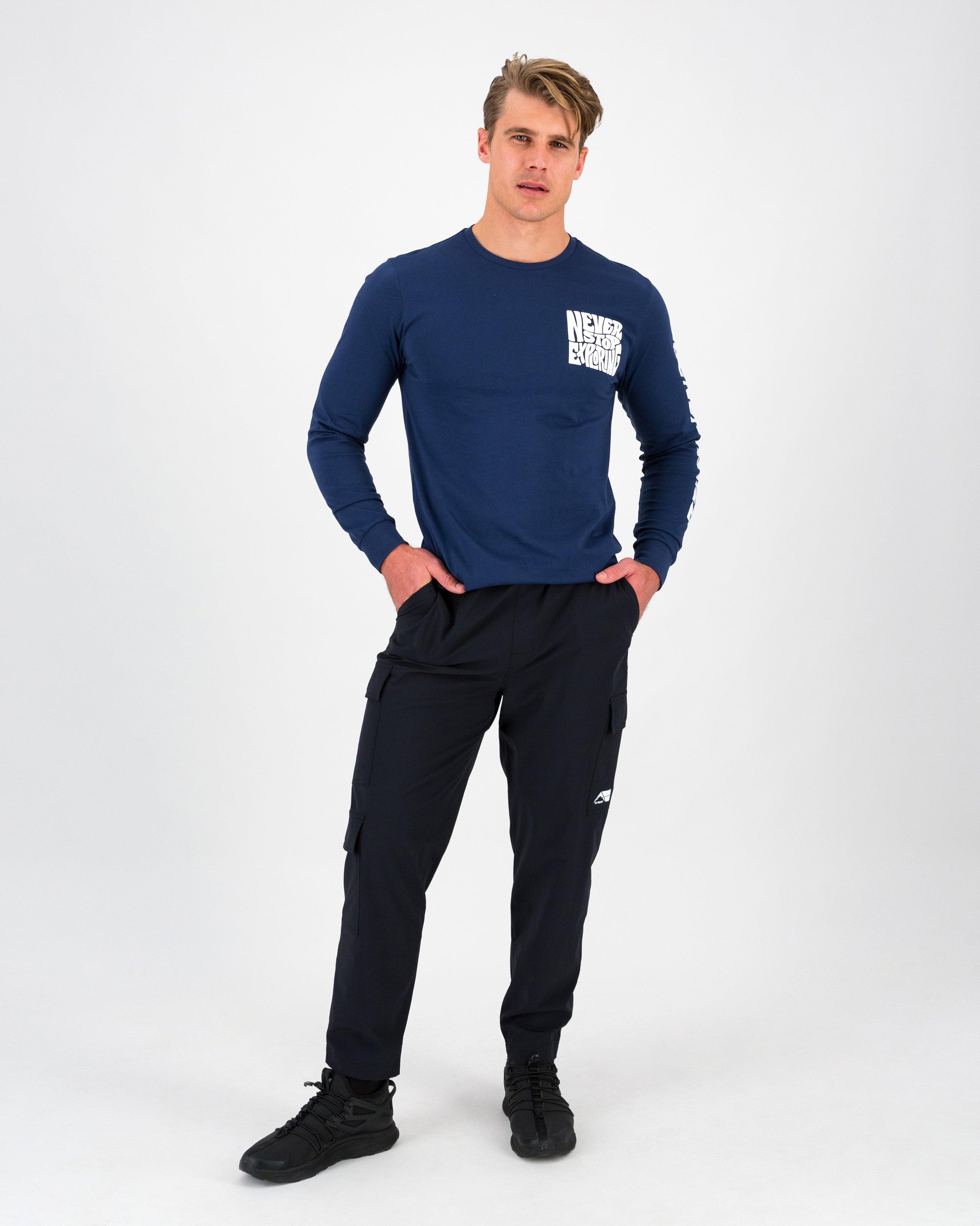 The North Face Men’s Mountain Play Long Sleeve T-shirt -  Navy