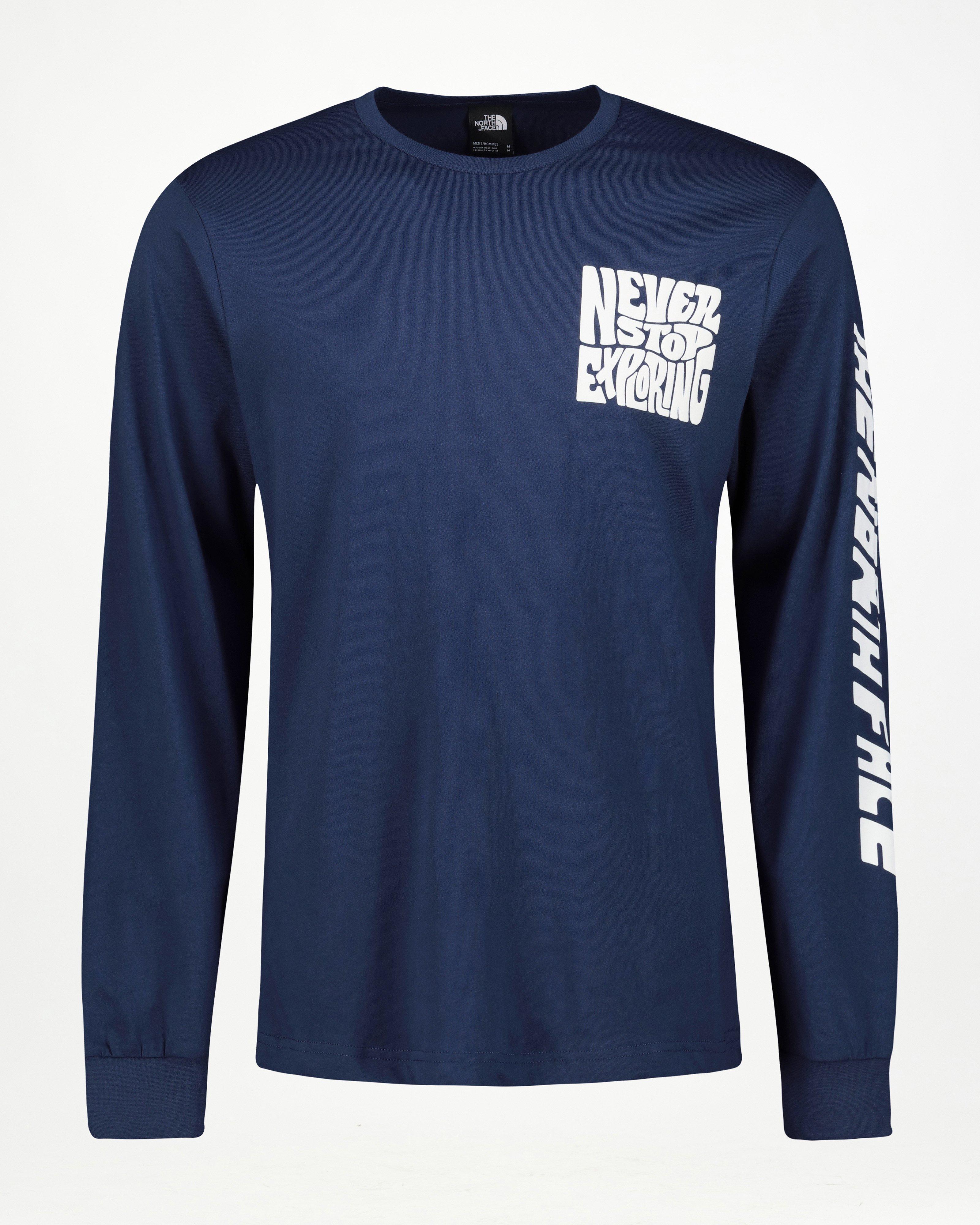 The North Face Men’s Mountain Play Long Sleeve T-shirt -  Navy