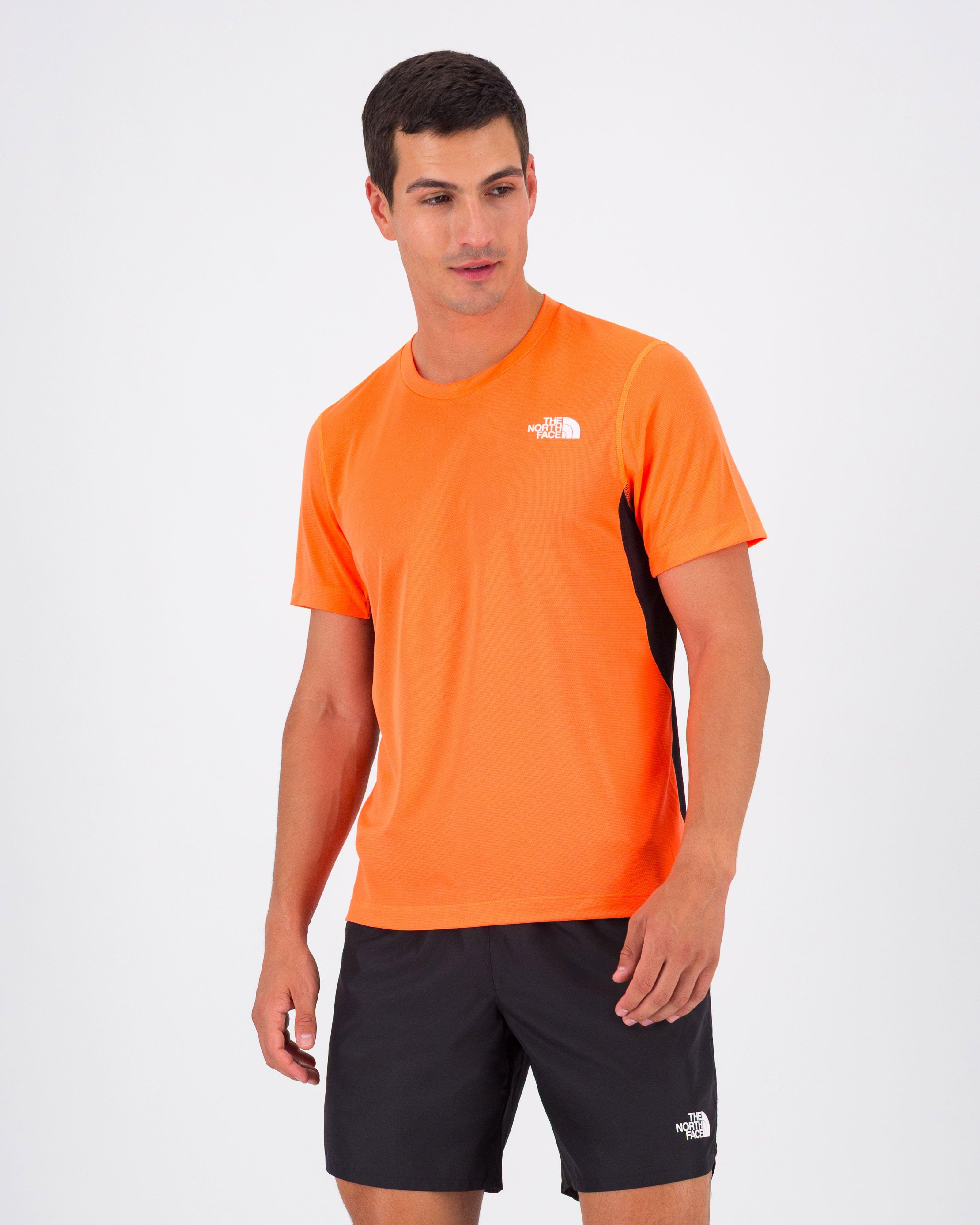 The north face orange t shirt clearance