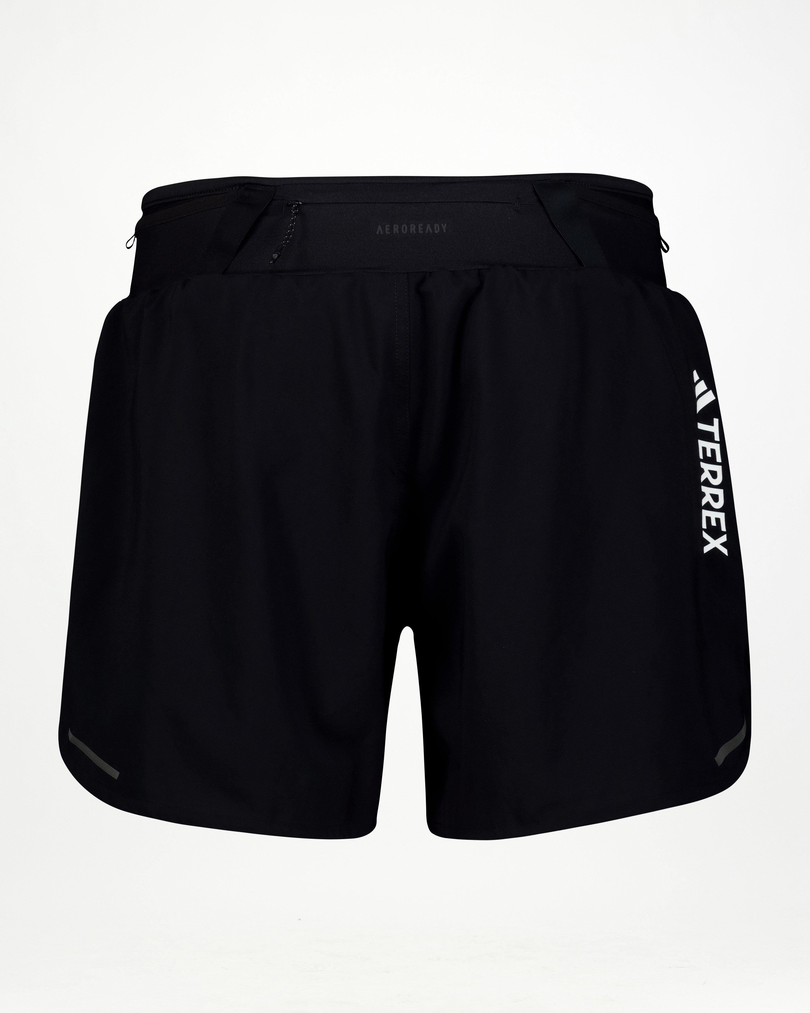 Adidas Men’s Terrex Agravic Trail Running Shorts -  Black