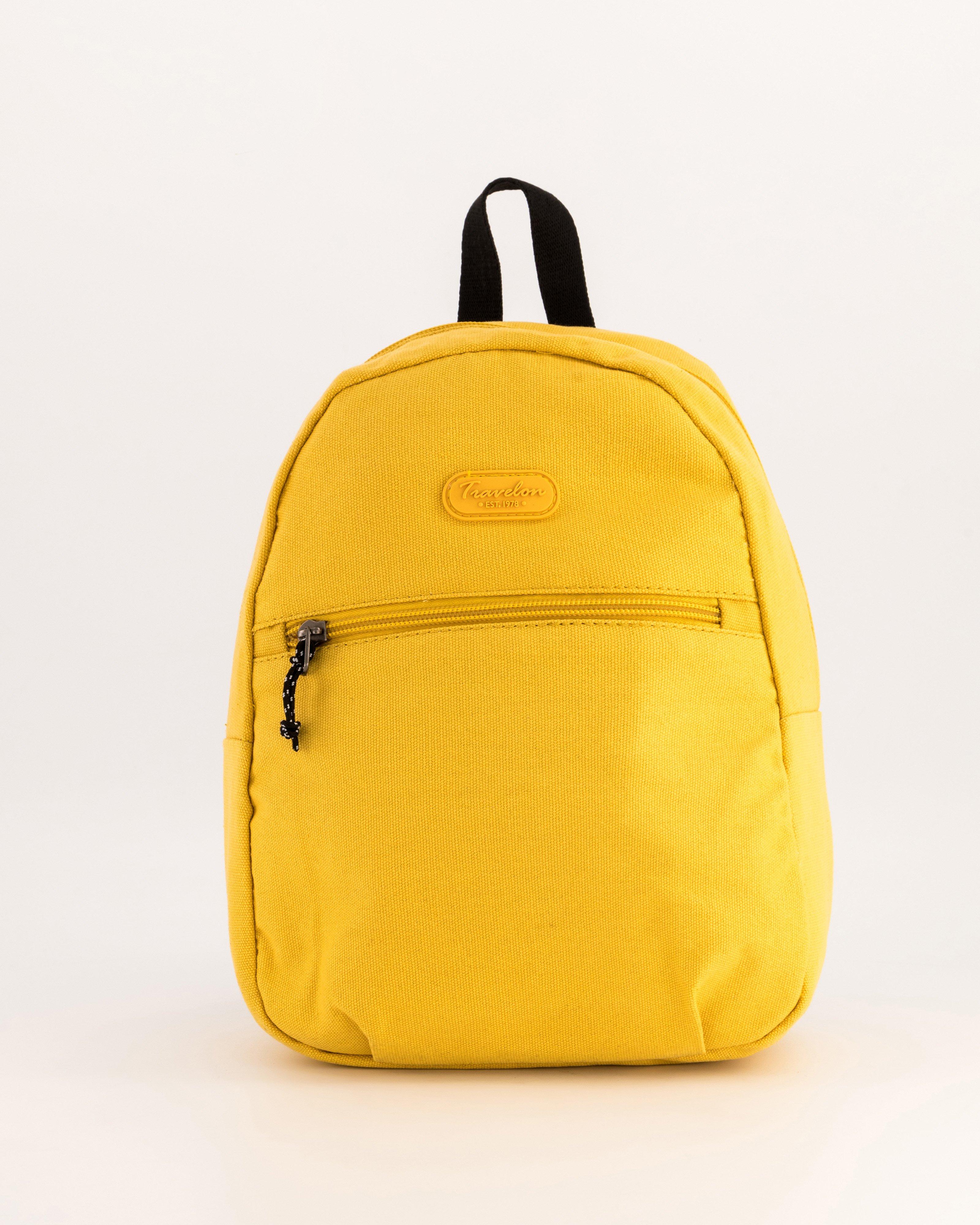 Travelon Coastal 17L RFID Backpack -  Yellow