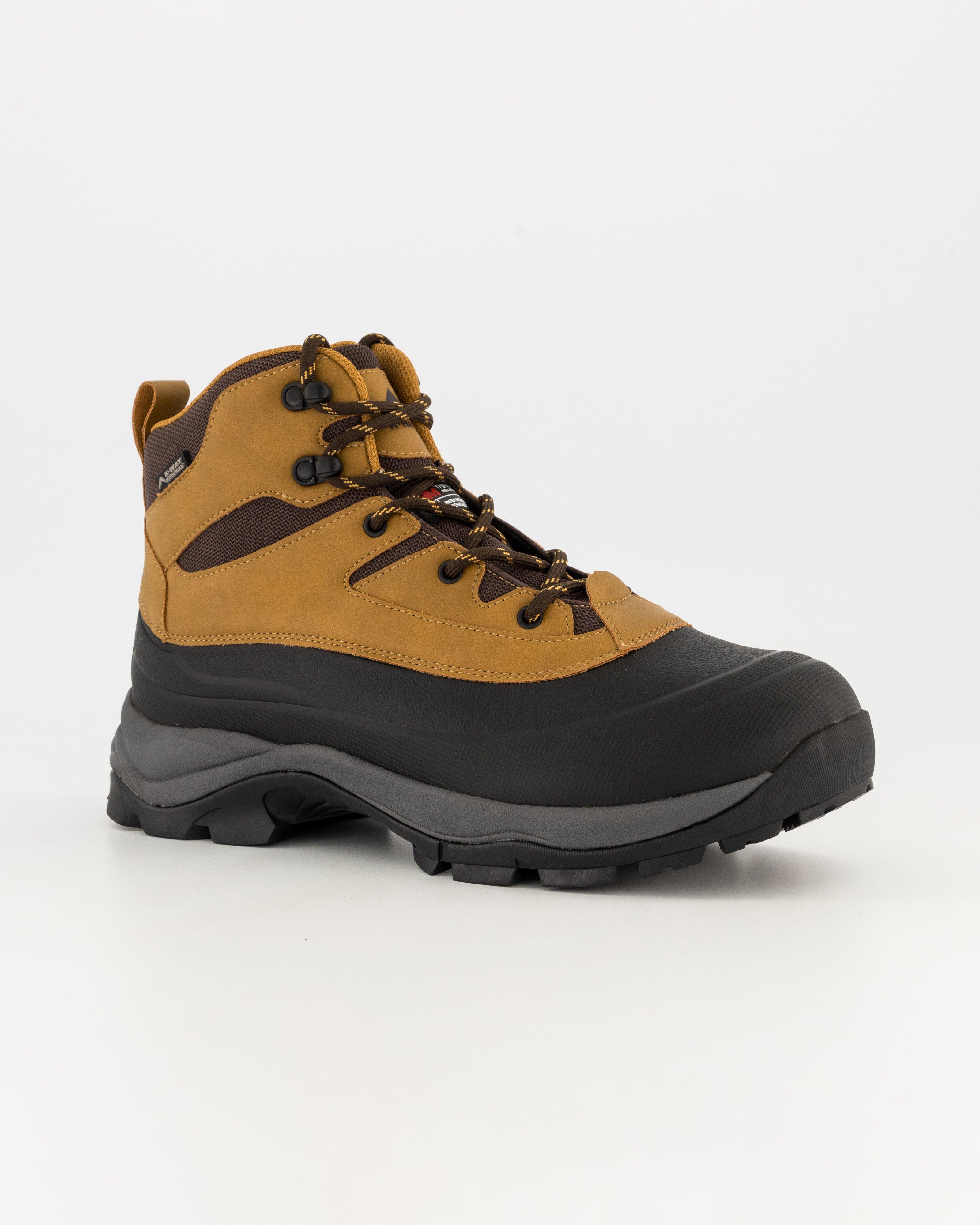 K-Way Men’s Polar Waterproof Boots  -  Tan