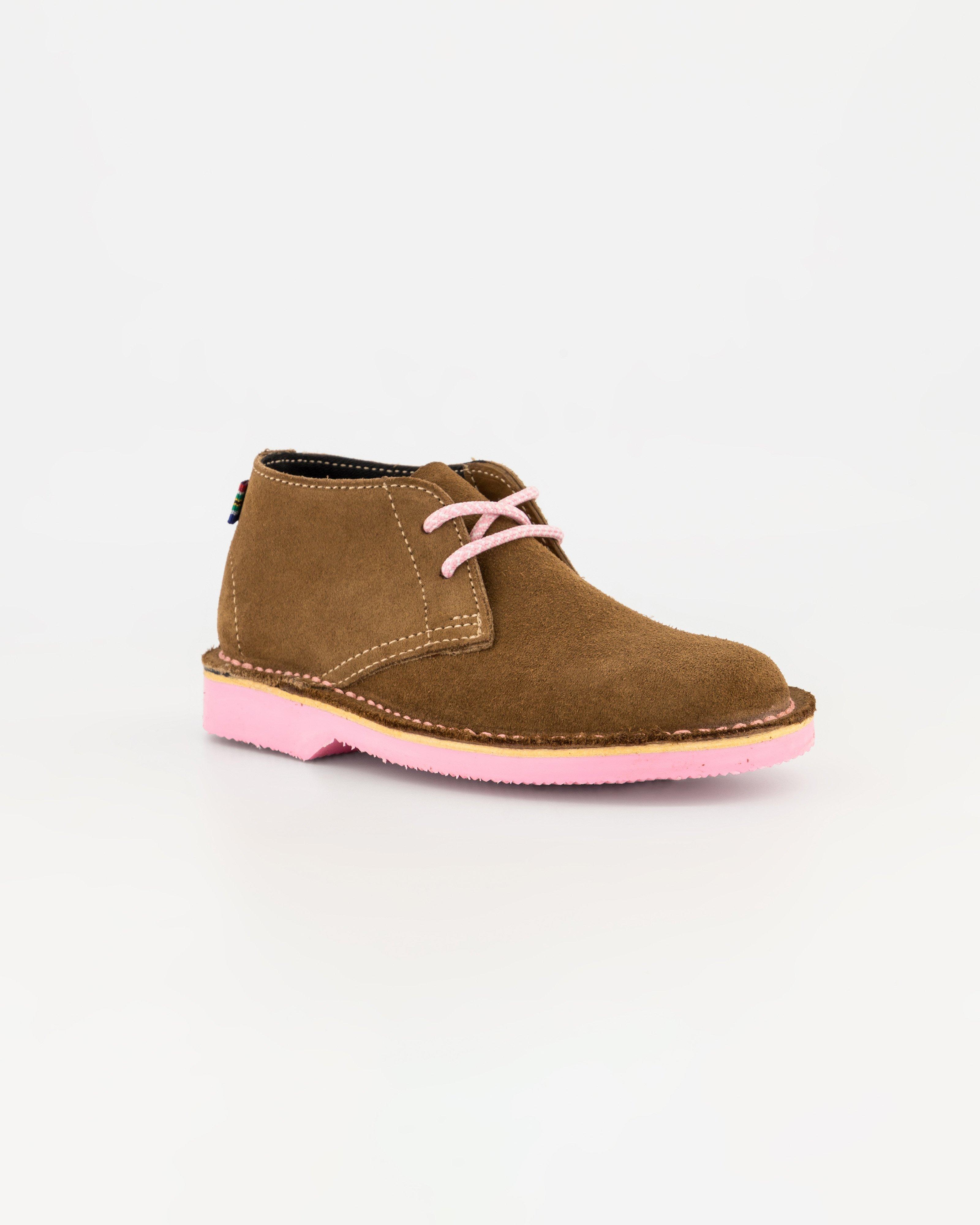 Veldskoen Kids Vellie Boots -  Light Pink