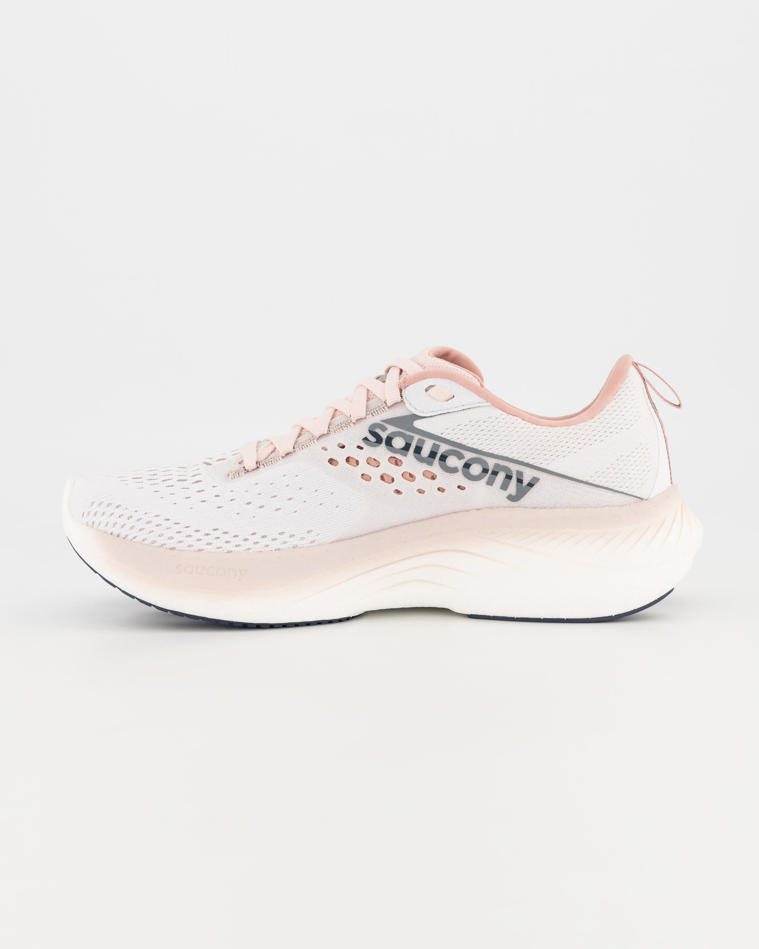 Saucony Women’s Ride 17 Road Running Shoes -  White
