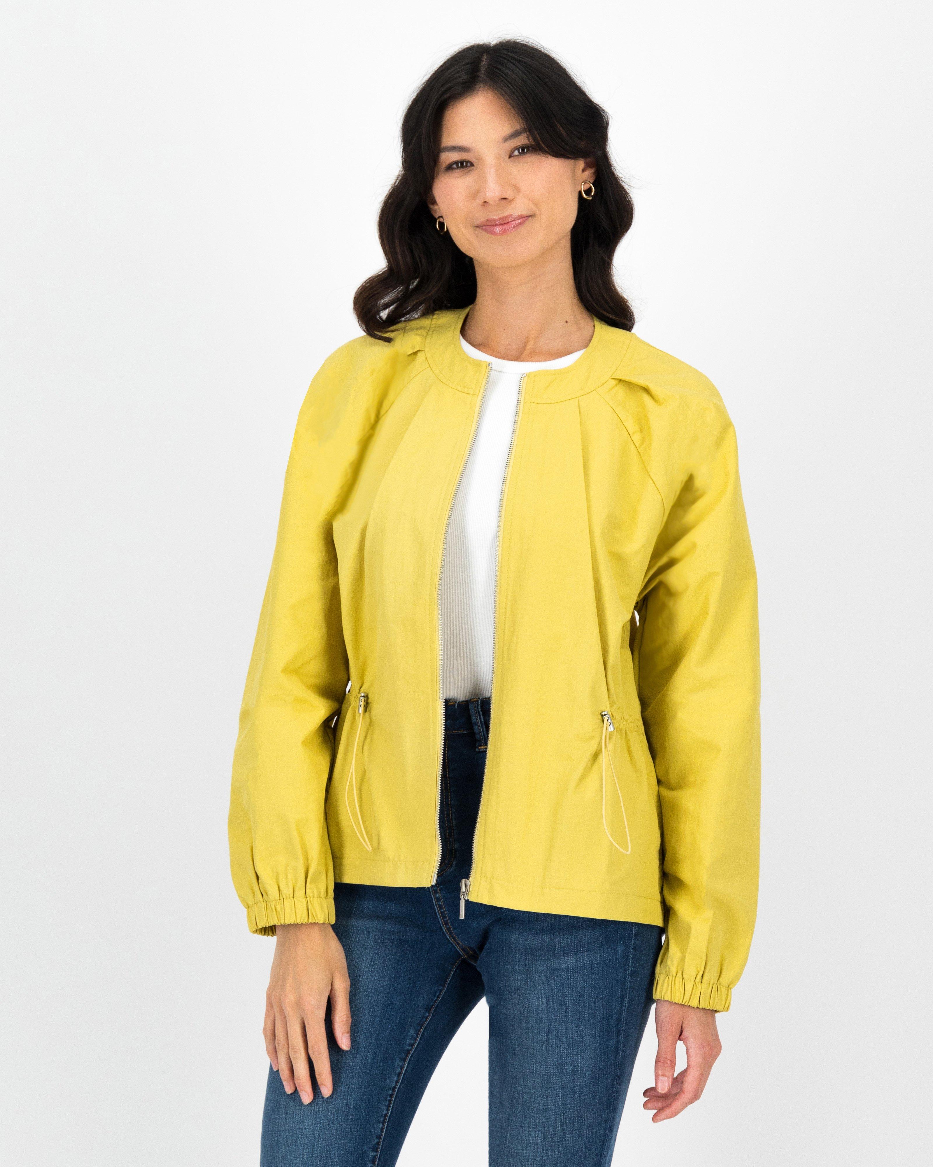 Milia Crop Parka -  Yellow