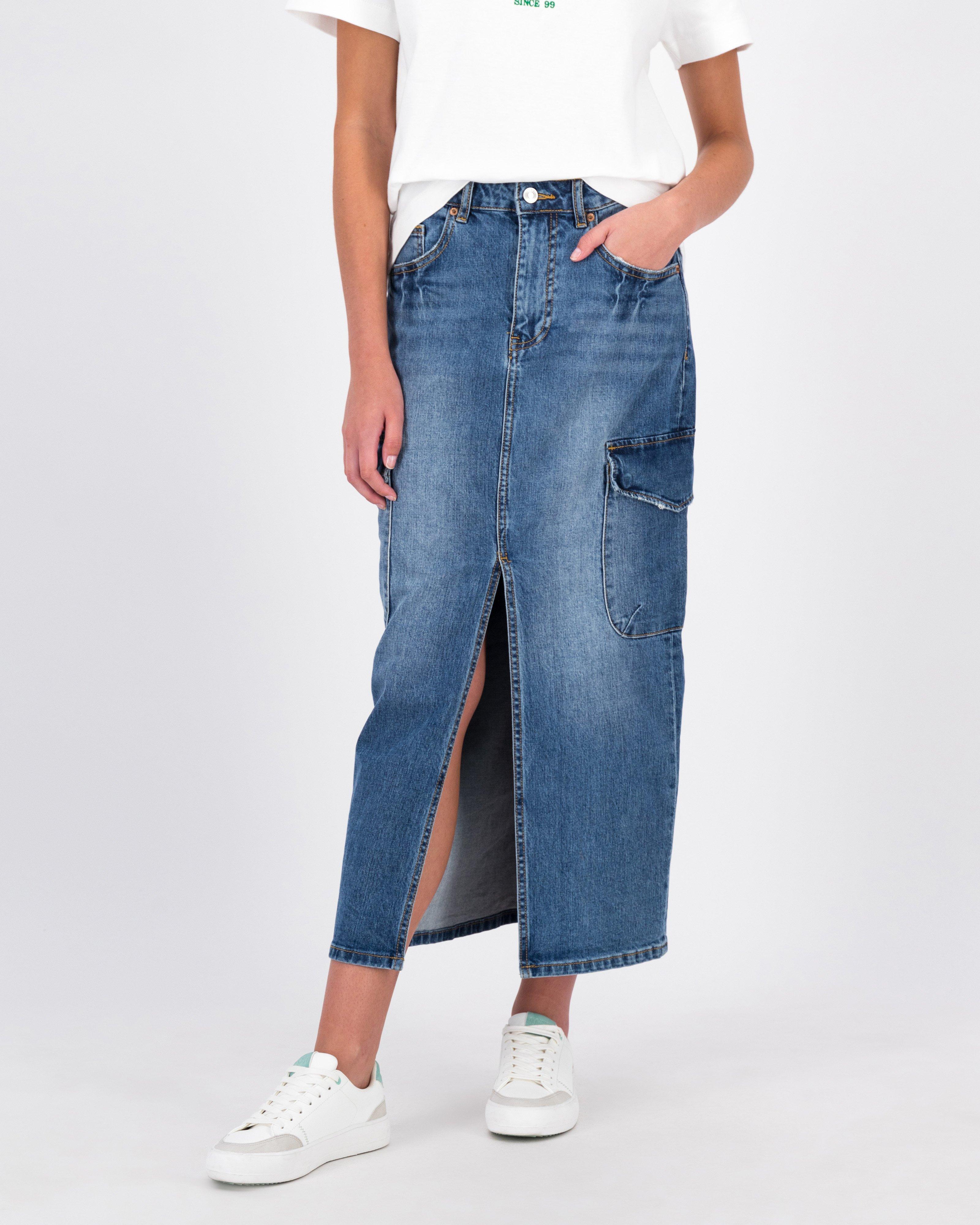 Women’s Elli Denim Skirt -  Indigo