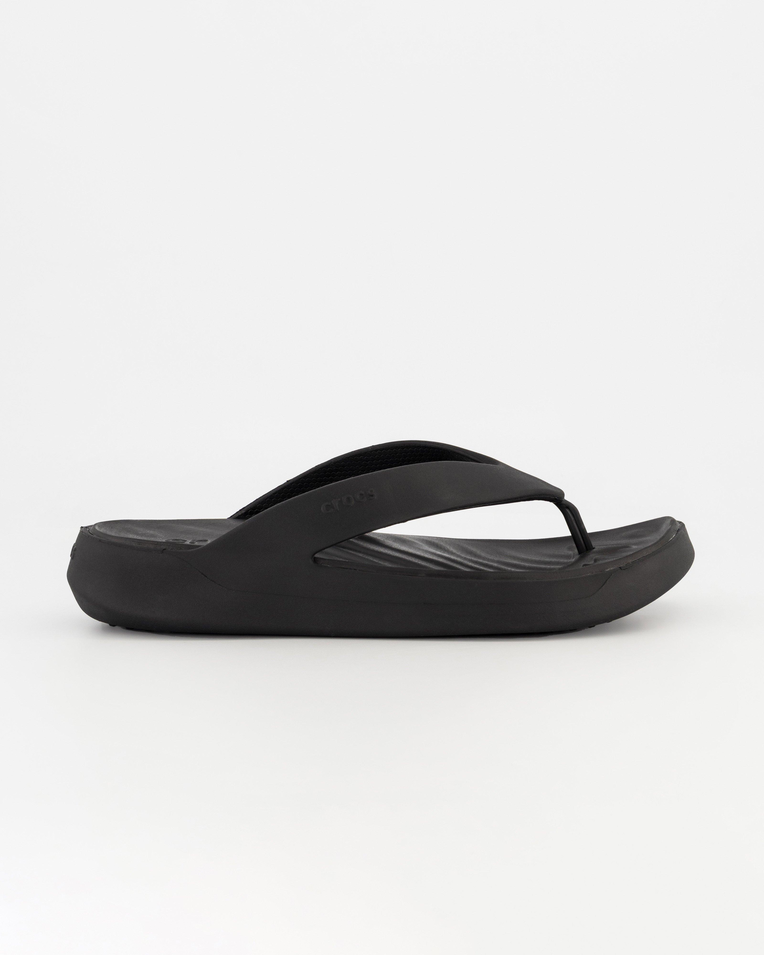 Crocs Women’s Getaway Flip Flops -  Black