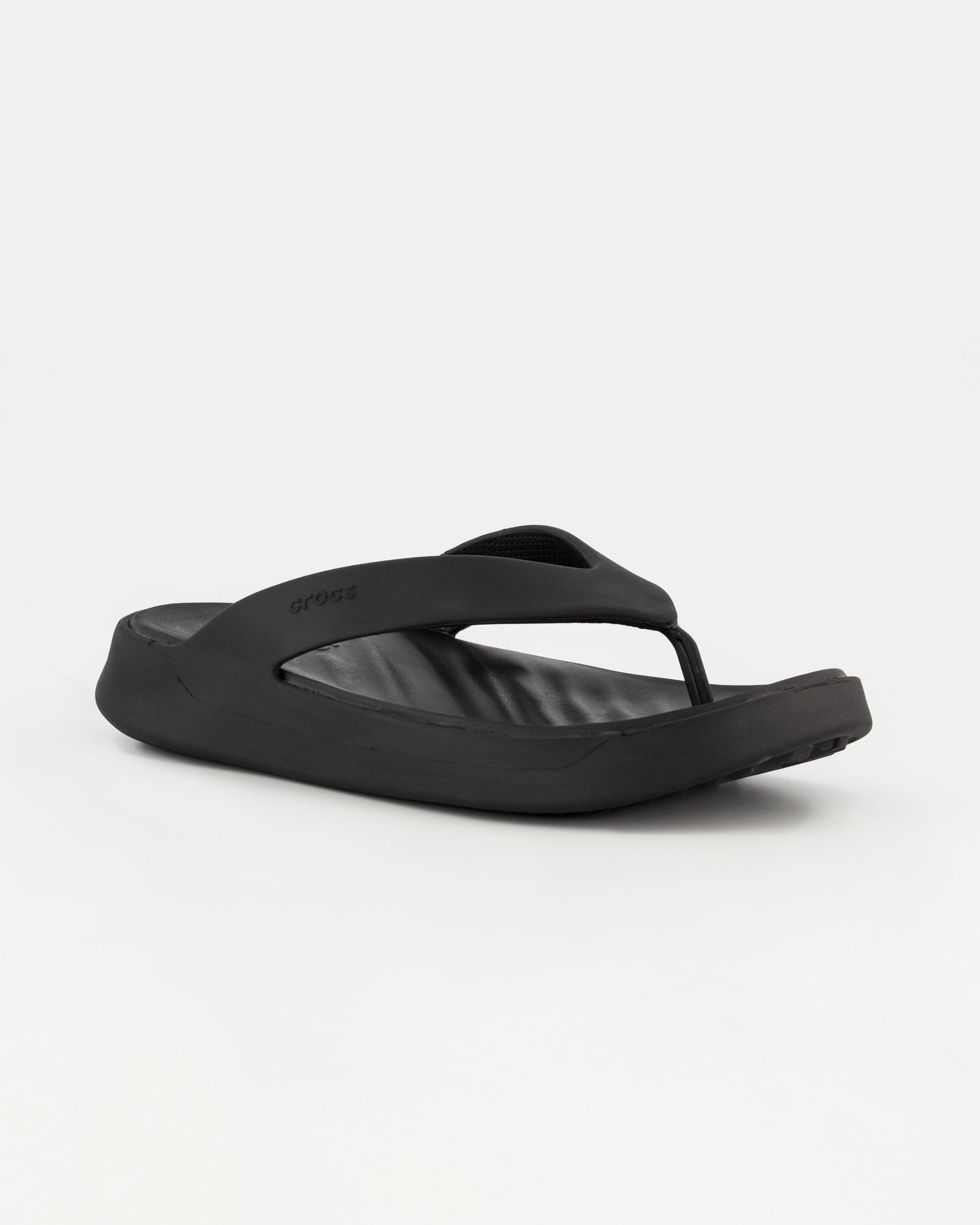 Crocs Women’s Getaway Flip Flops -  Black