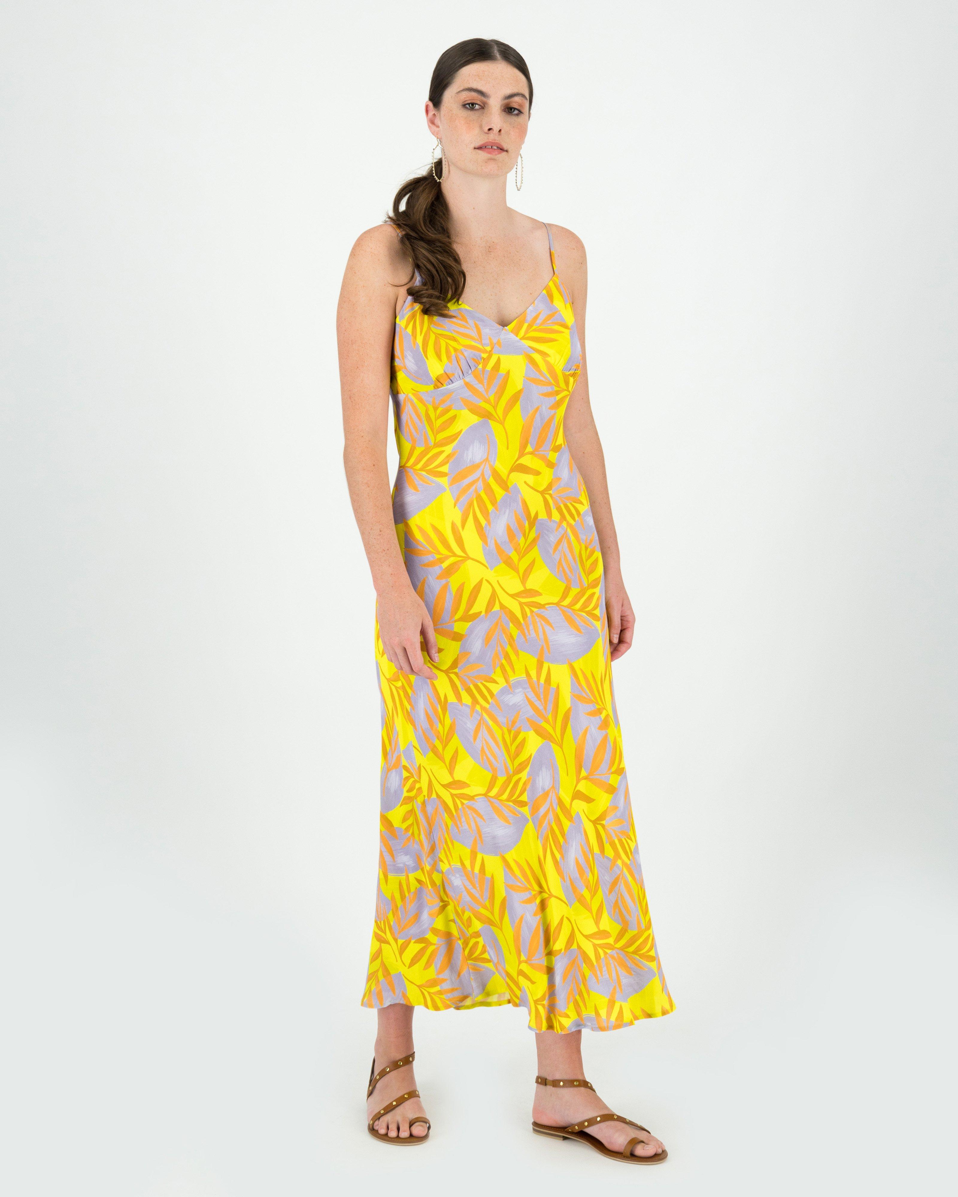 Women’s Rio Slip Dress -  Yellow