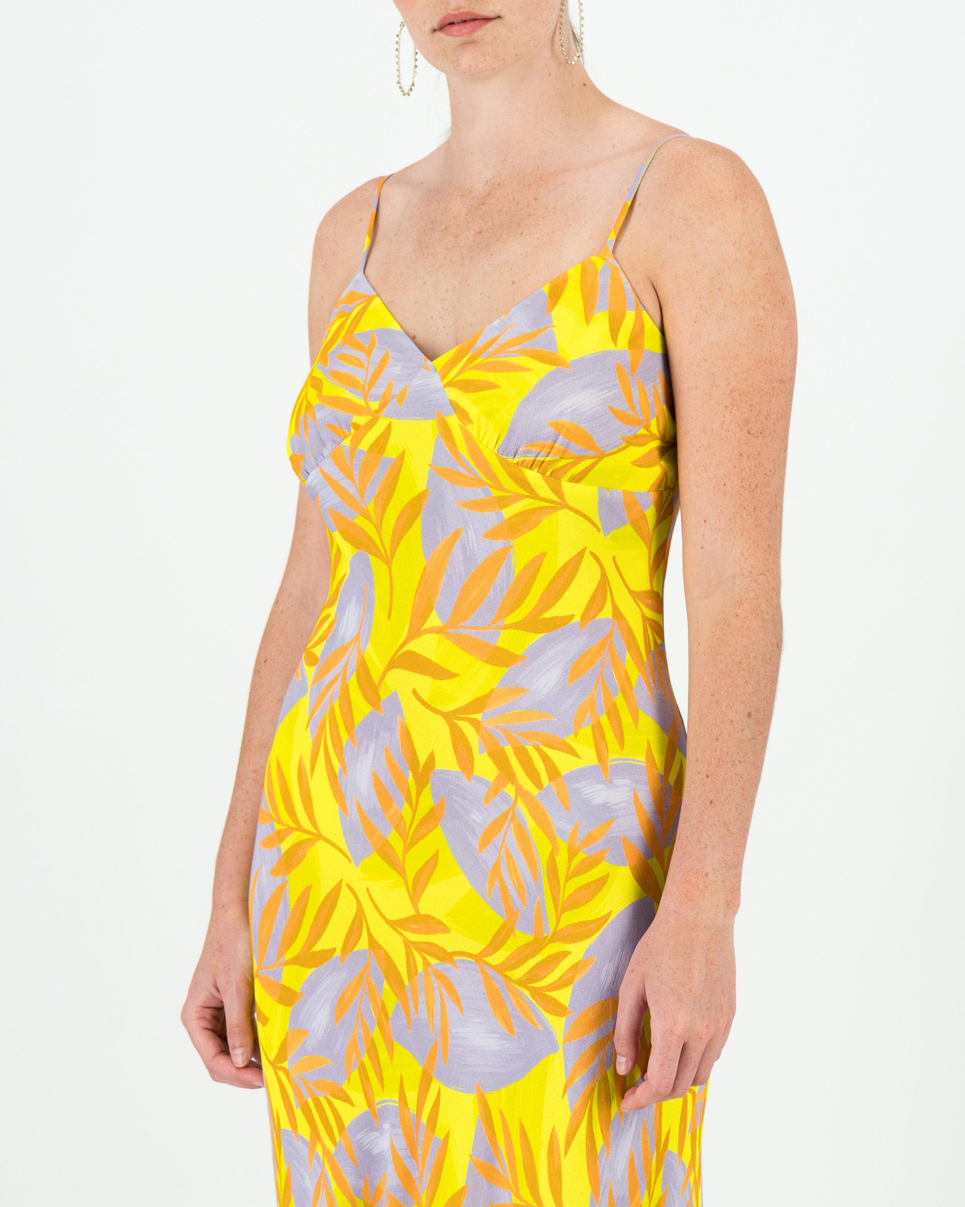 Women’s Rio Slip Dress -  Yellow