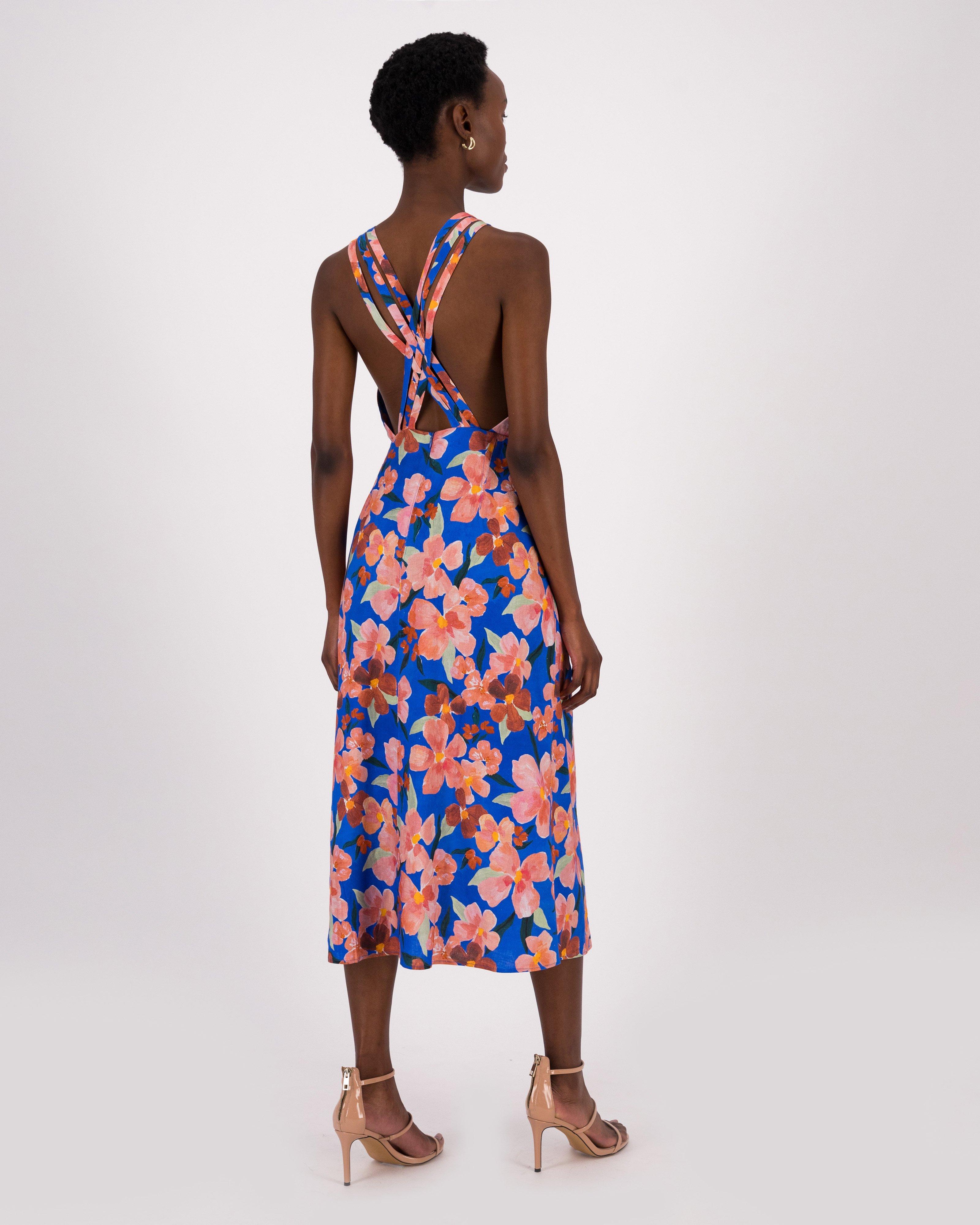 Gianna Dress - Sunset Stripe Multi