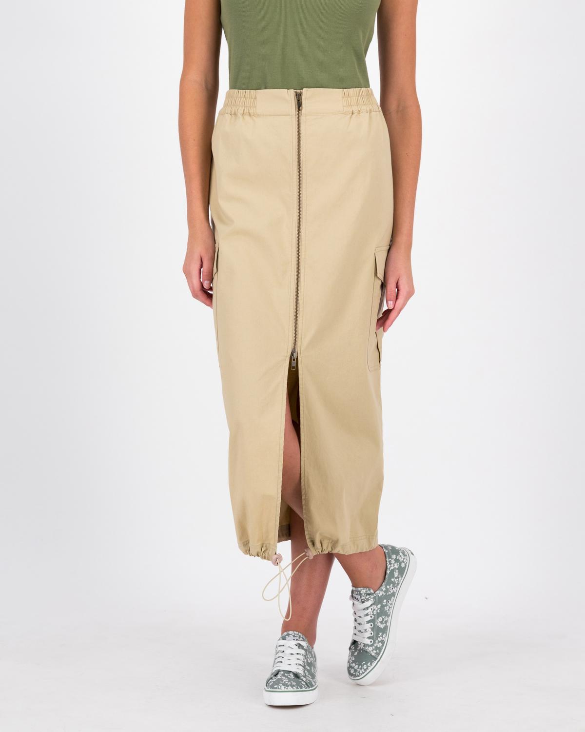 Women’s Carly Utility Skirt  -  Stone