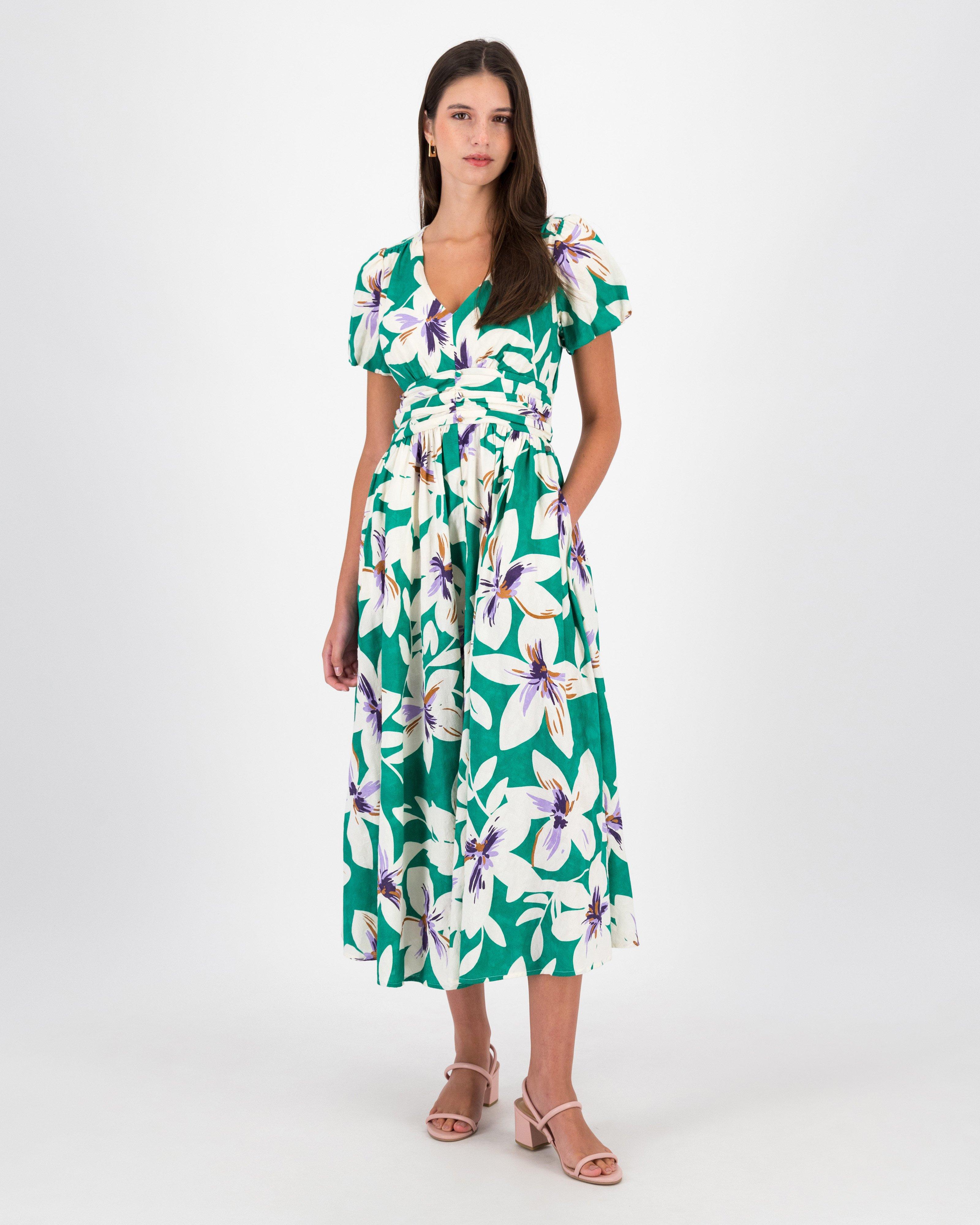 Women’s Hannah Tea Dress -  Green