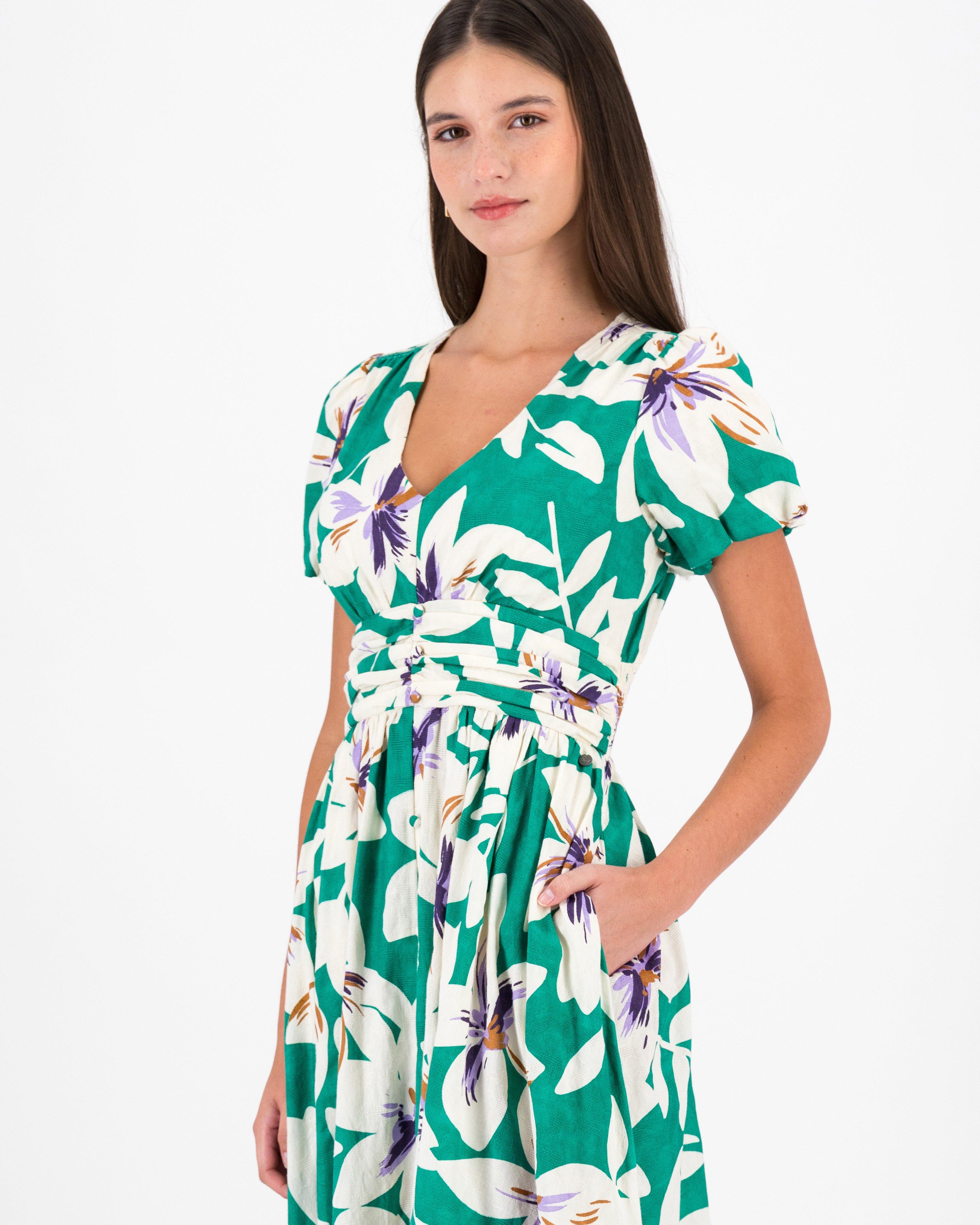 Women’s Hannah Tea Dress -  Green