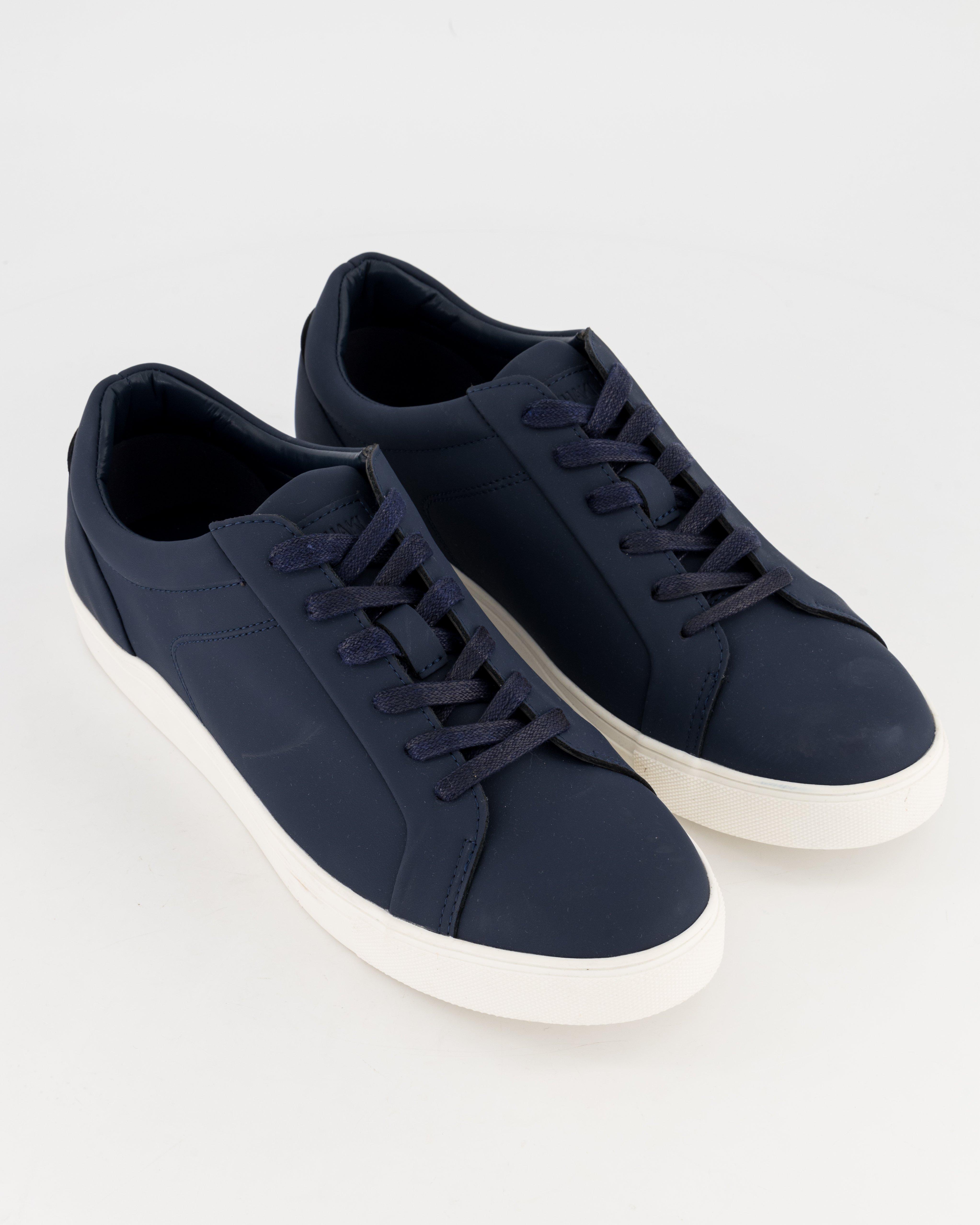 Old Khaki Men's Shaka Leather Sneakers -  Navy