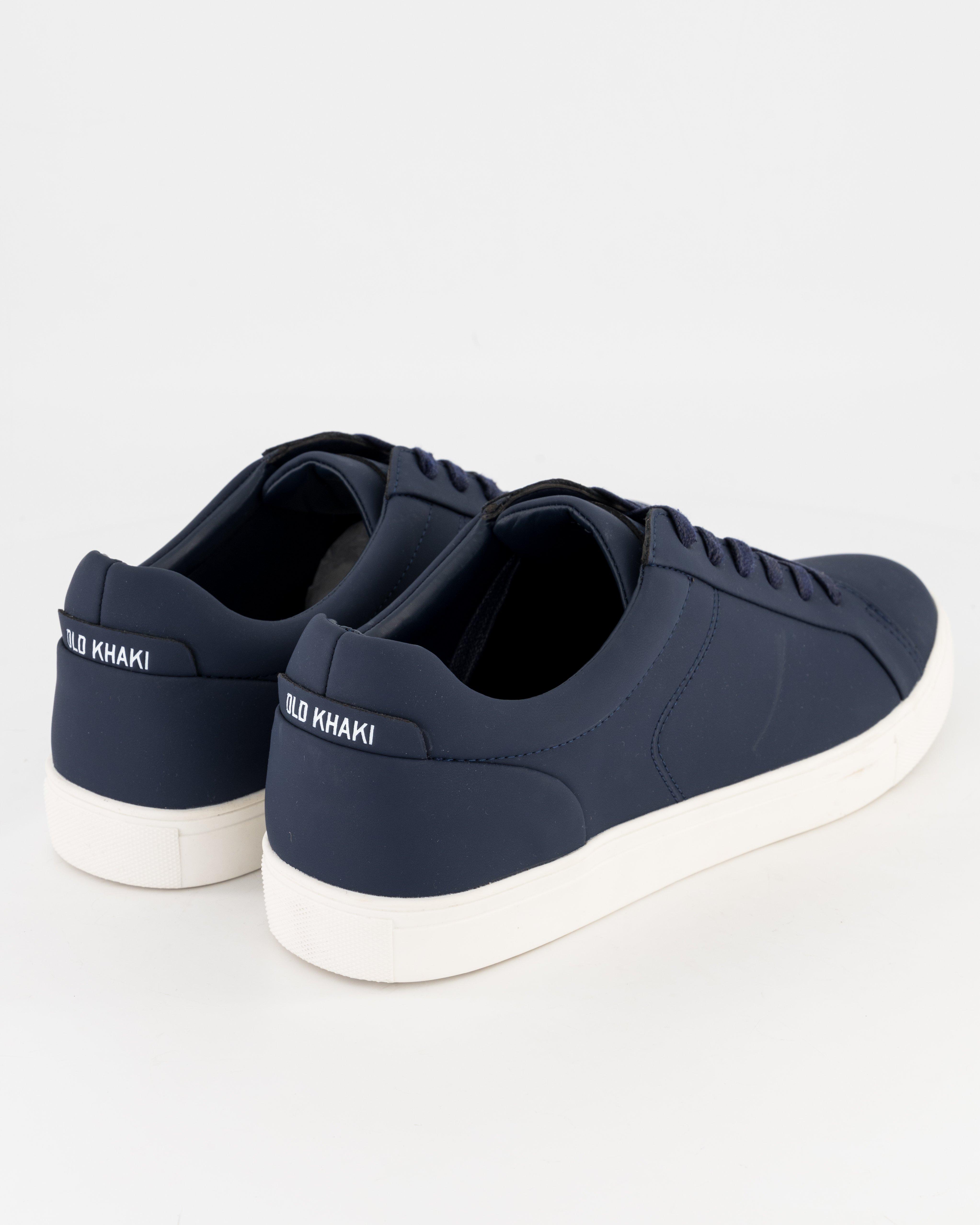 Men's Shaka Leather Sneaker -  Navy