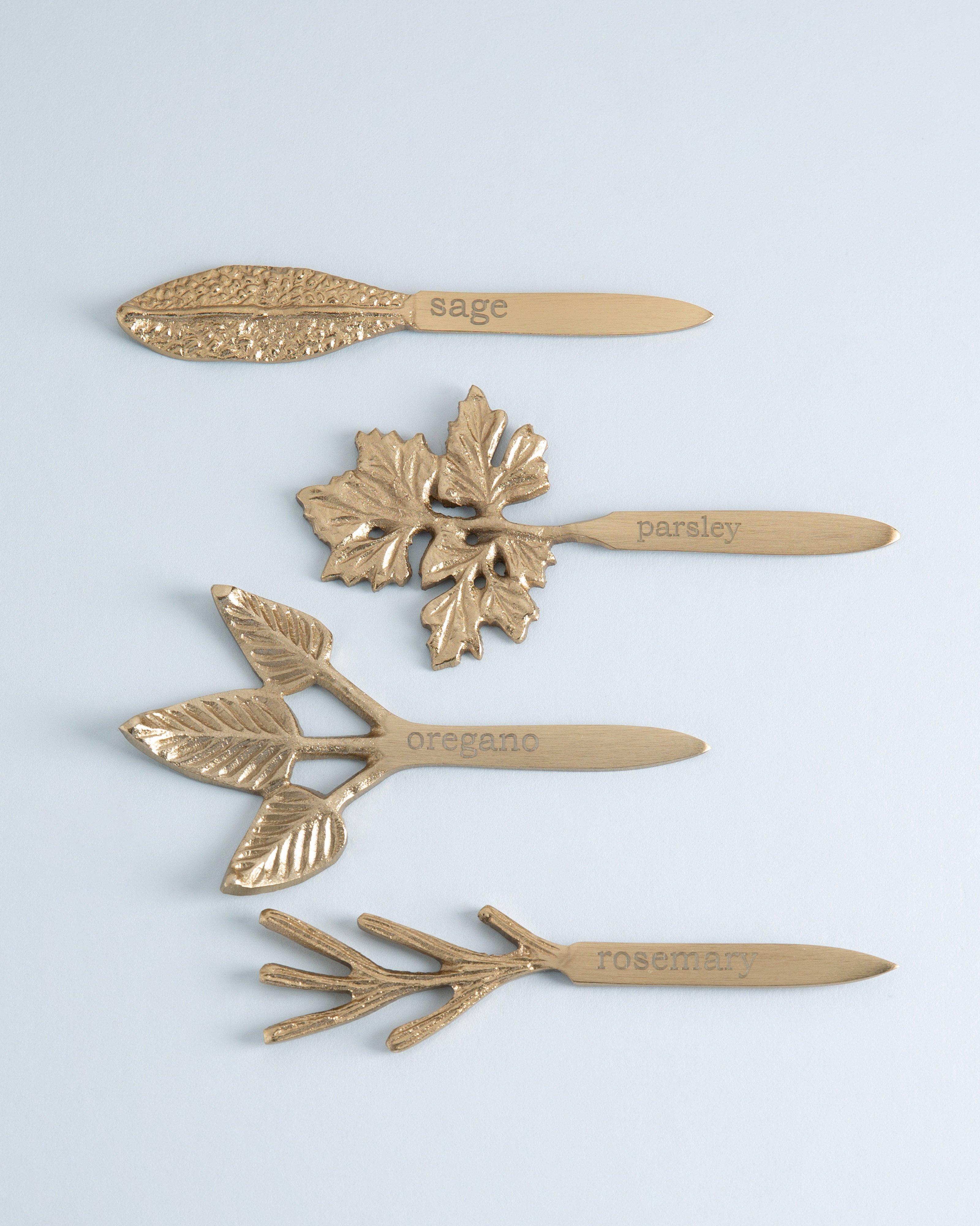 Herb Tags -  Gold