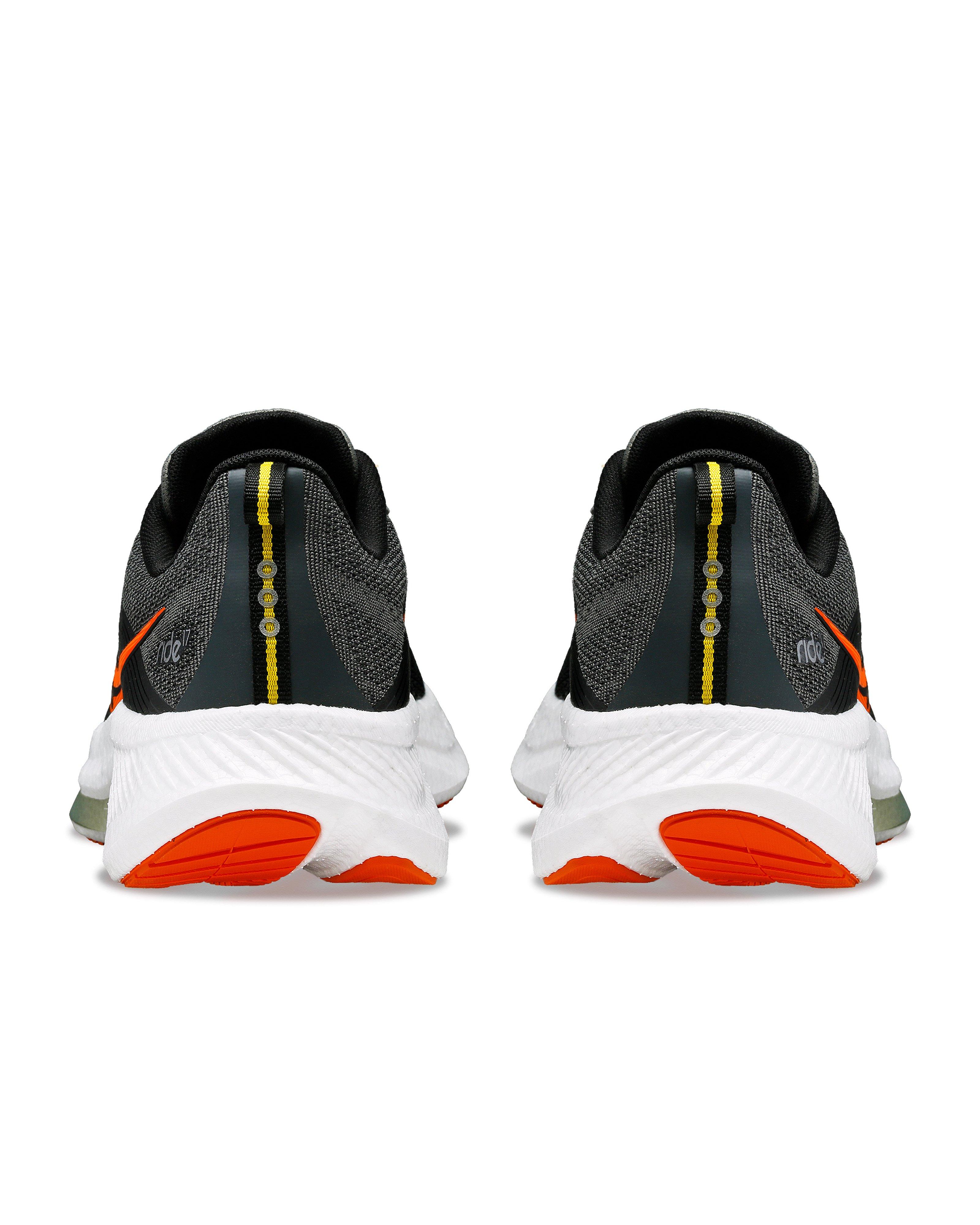 Saucony Men’s Ride 17 Road Running Shoes -  Black