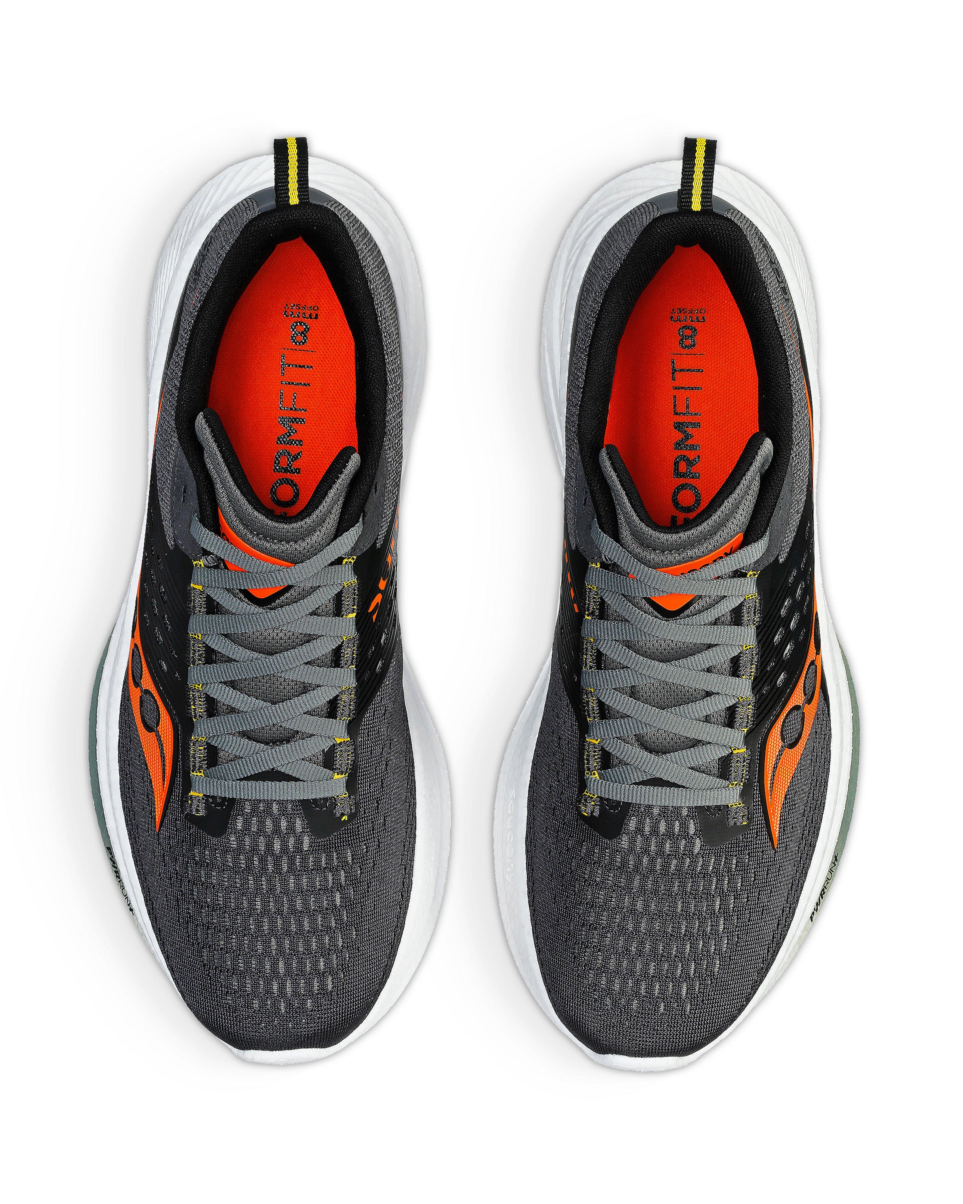 Saucony Men’s Ride 17 Road Running Shoes -  Black