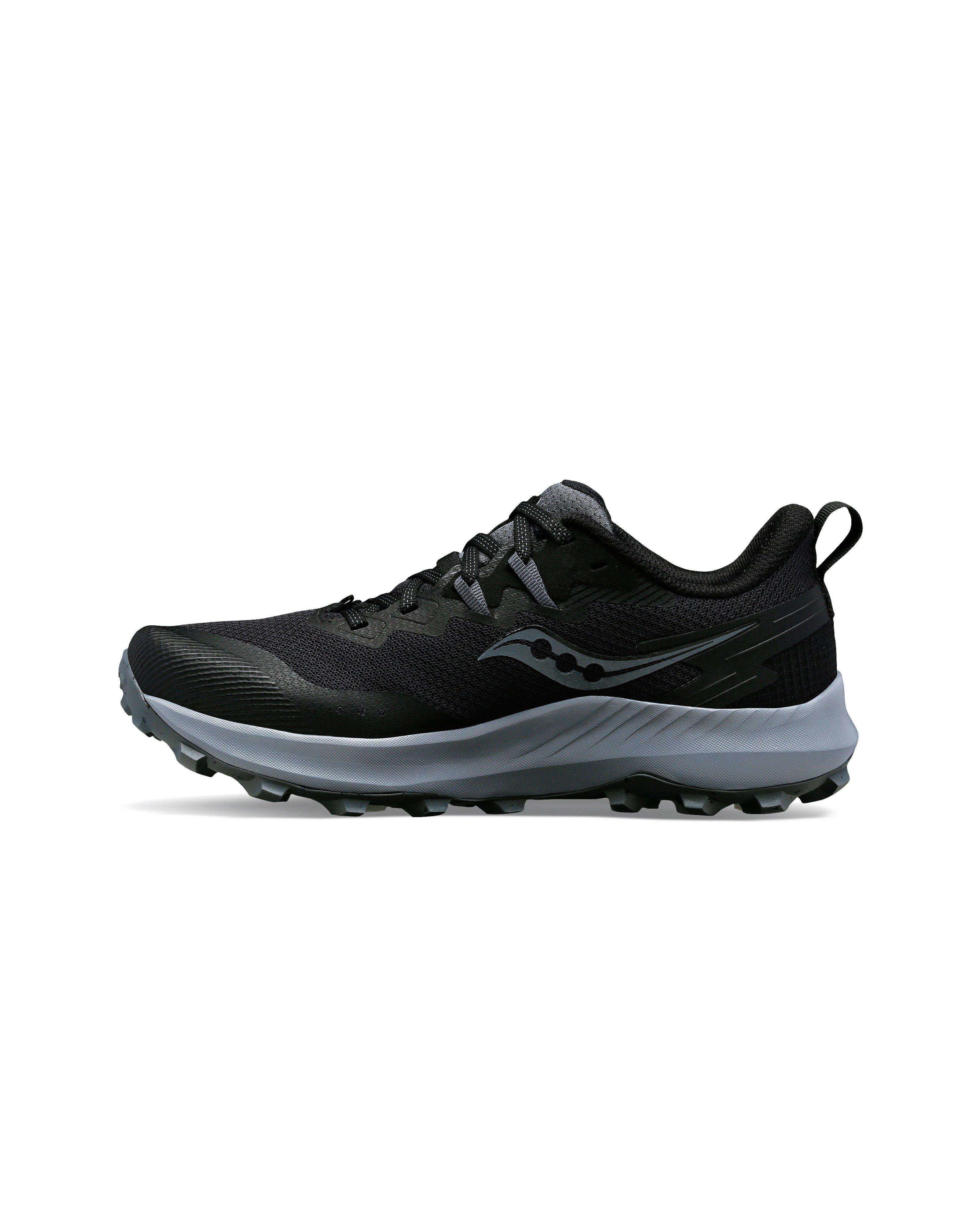 Saucony Men’s Peregrine 14 Trail Running Shoes -  Black