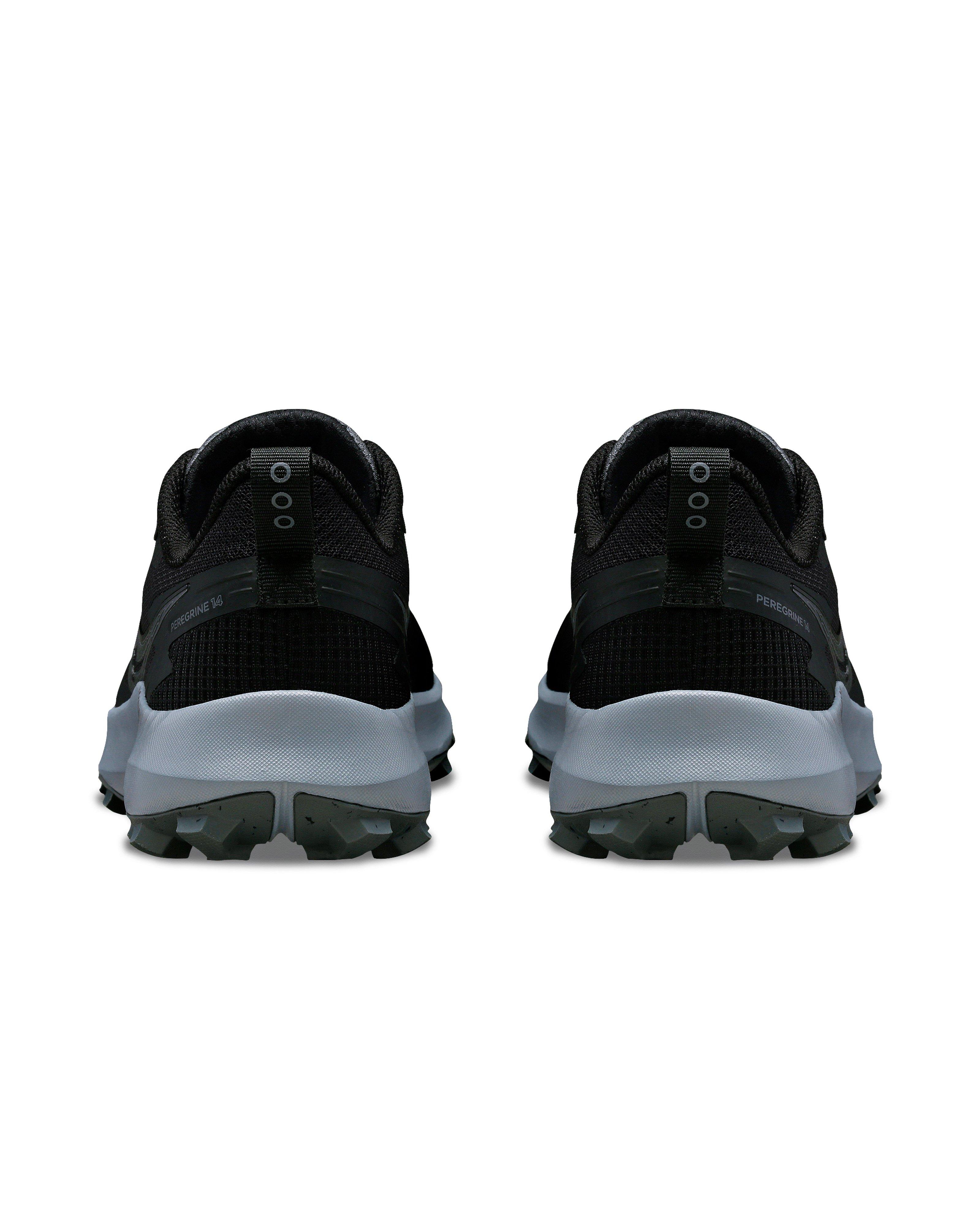 Saucony Men’s Peregrine 14 Trail Running Shoes -  Black
