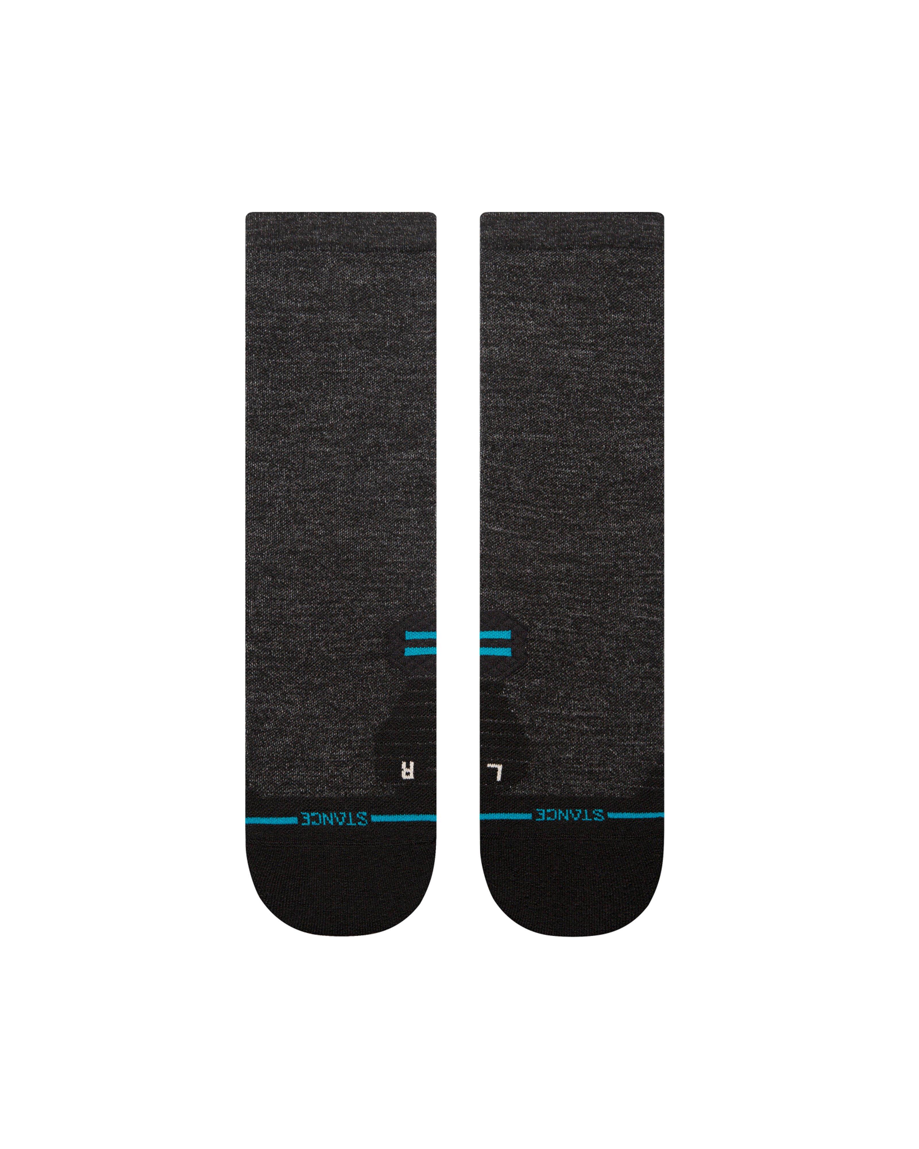 Stance Light Wool Crew Hiking Socks -  Black