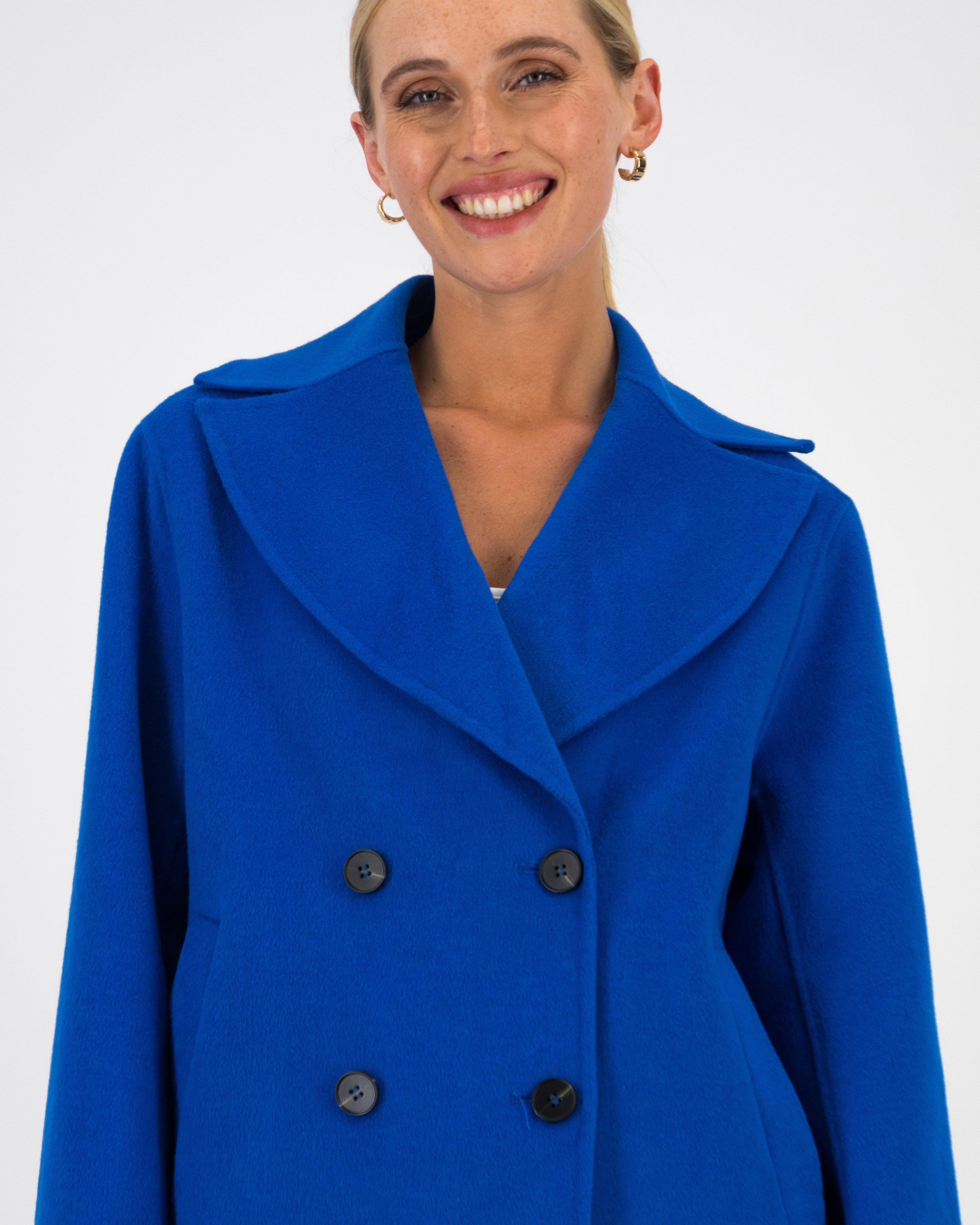 Edda Melton Peacoat -  Blue